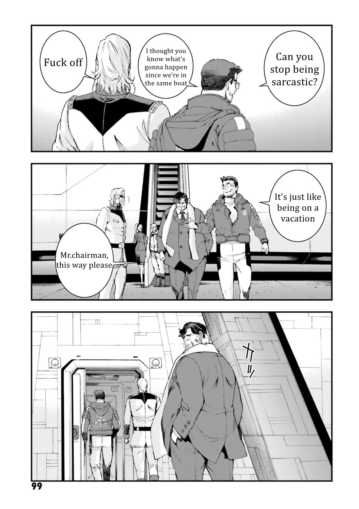 Kidou Senshi Gundam MSV-R: Johnny Ridden no Kikan Chapter 93 page 27 - Chapter 93: SUPPLY AND DEMAND
