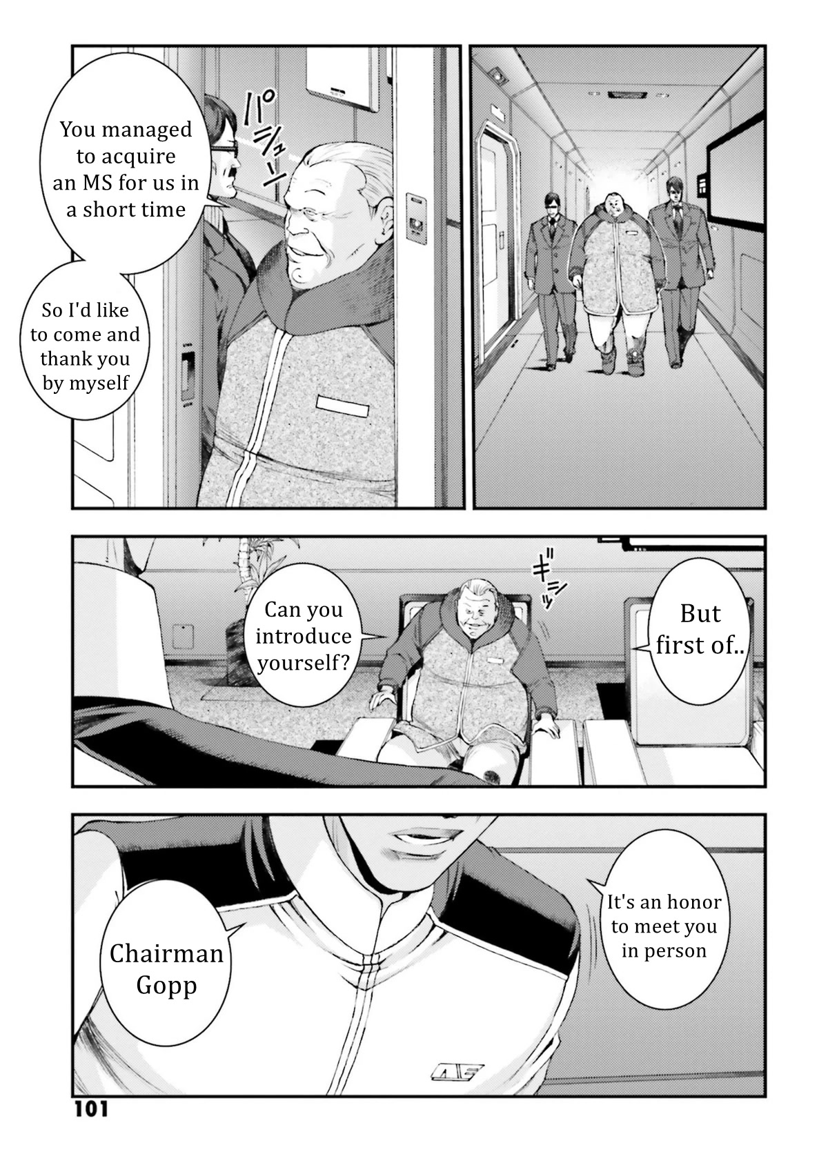 Kidou Senshi Gundam MSV-R: Johnny Ridden no Kikan Chapter 93 page 29 - Chapter 93: SUPPLY AND DEMAND