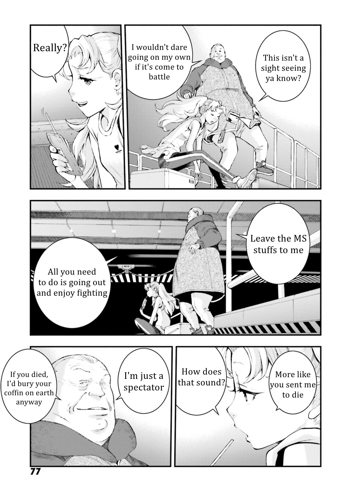 Kidou Senshi Gundam MSV-R: Johnny Ridden no Kikan Chapter 93 page 5 - Chapter 93: SUPPLY AND DEMAND