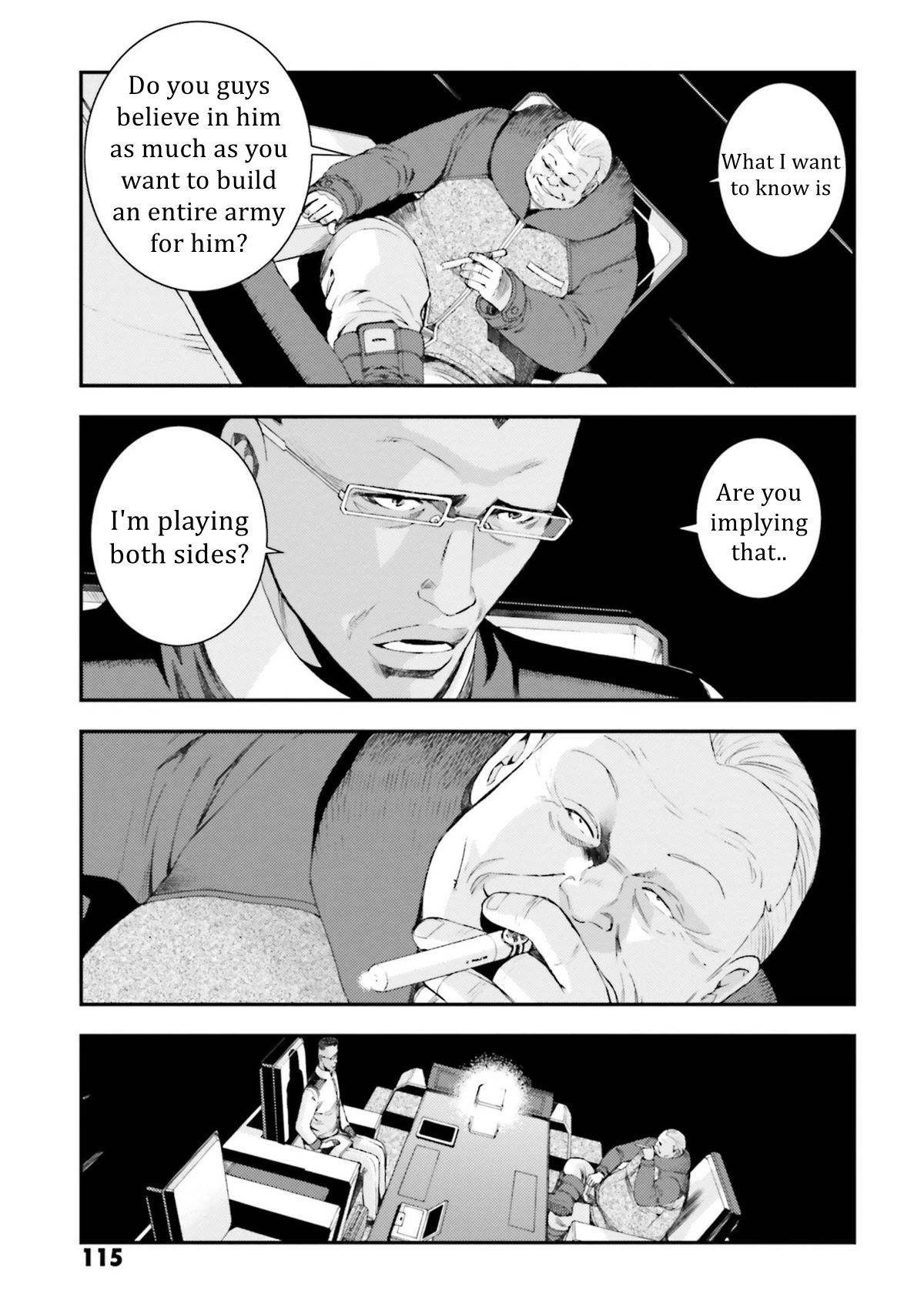 Kidou Senshi Gundam MSV-R: Johnny Ridden no Kikan Chapter 94 page 13 - Chapter 94: FEEL OUT