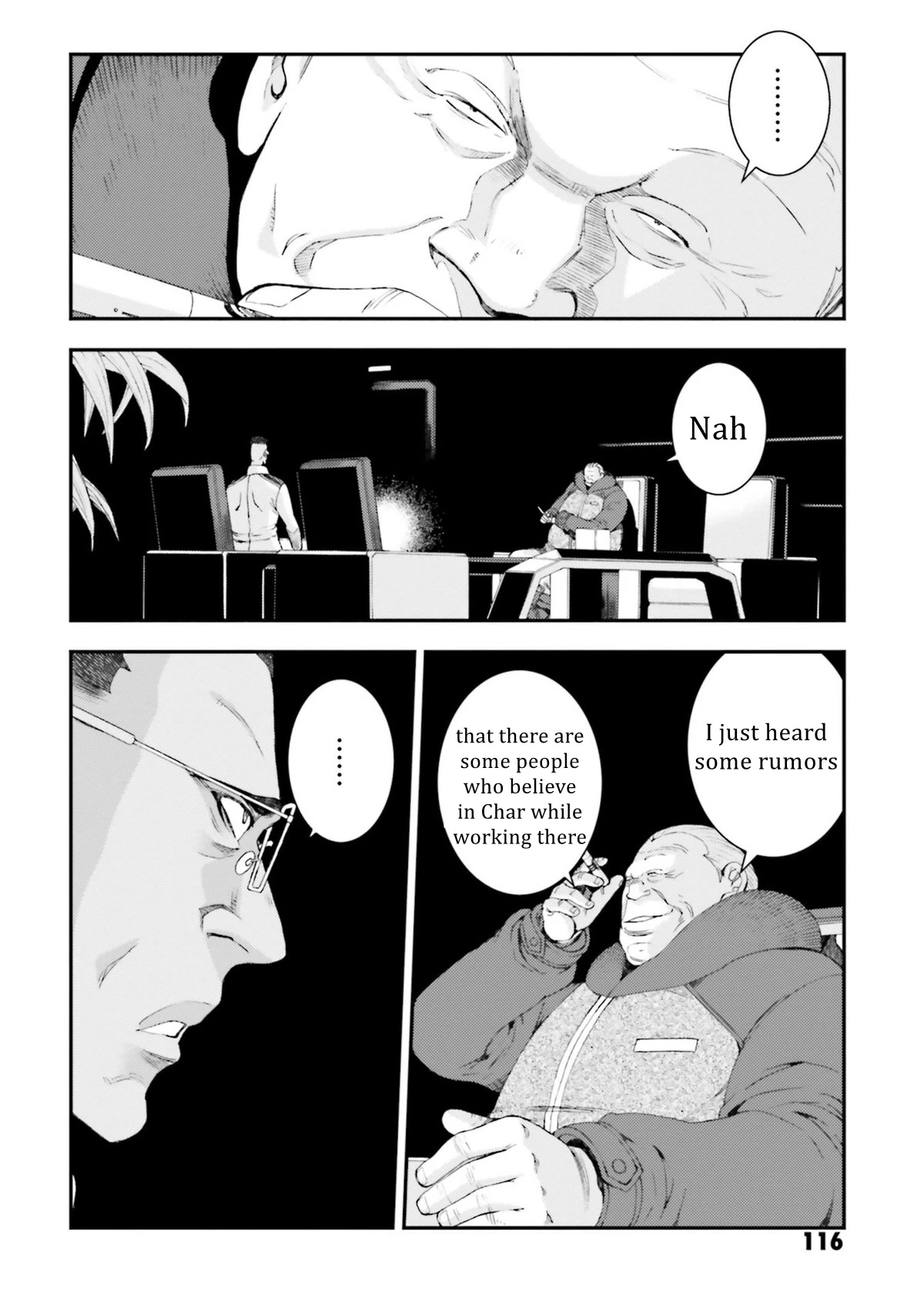 Kidou Senshi Gundam MSV-R: Johnny Ridden no Kikan Chapter 94 page 14 - Chapter 94: FEEL OUT