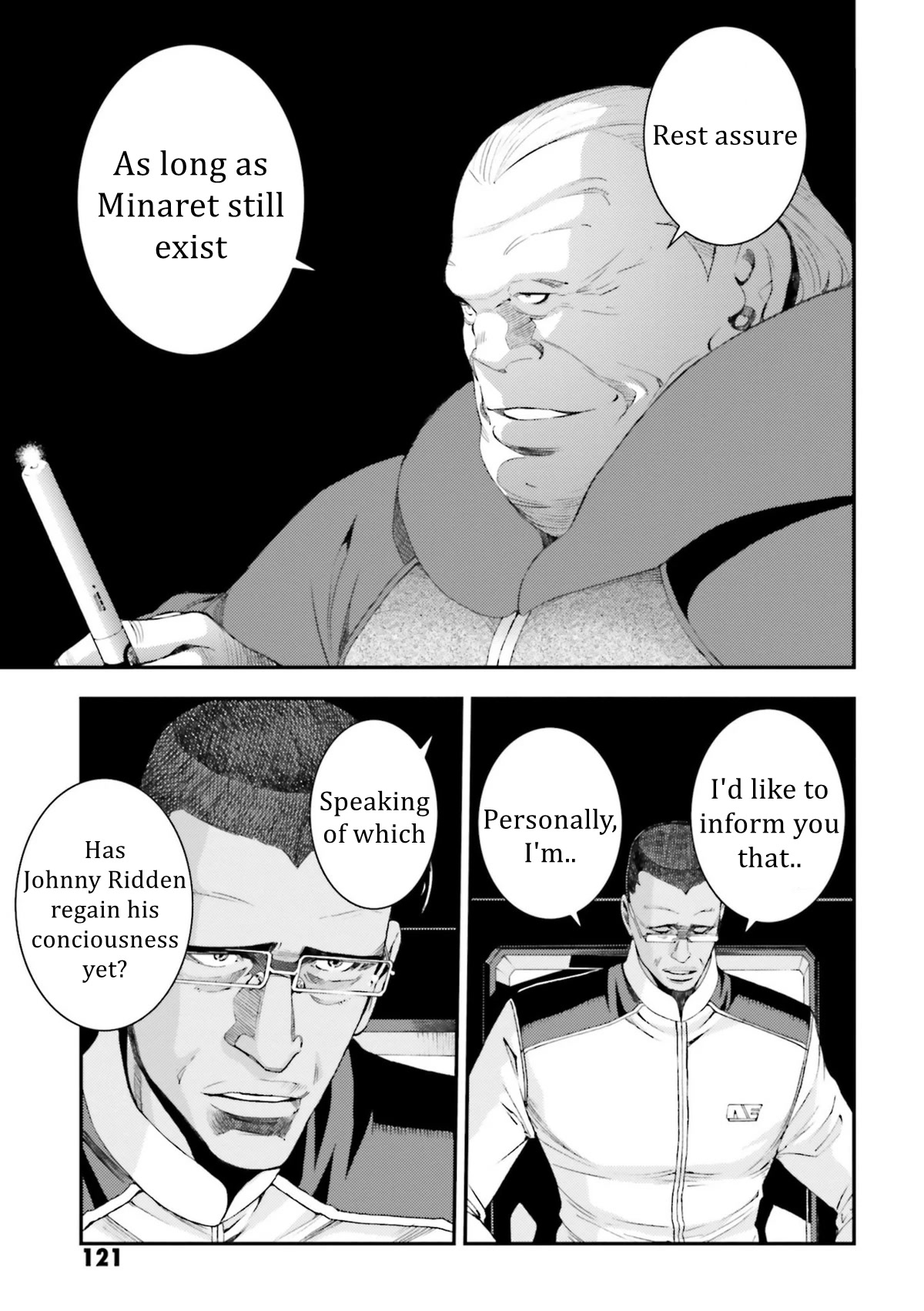 Kidou Senshi Gundam MSV-R: Johnny Ridden no Kikan Chapter 94 page 19 - Chapter 94: FEEL OUT