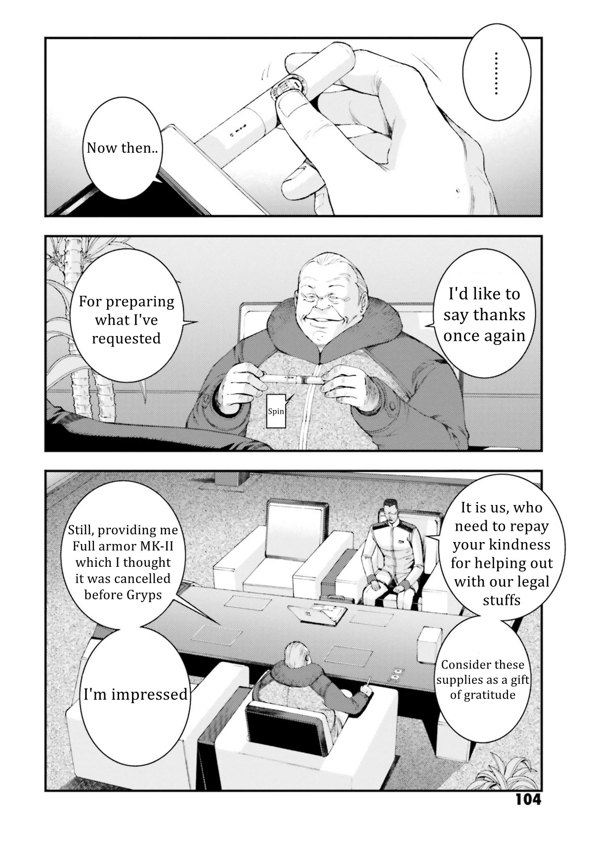 Kidou Senshi Gundam MSV-R: Johnny Ridden no Kikan Chapter 94 page 2 - Chapter 94: FEEL OUT