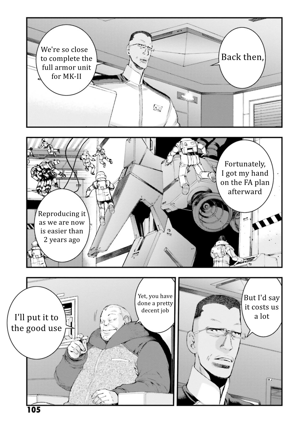 Kidou Senshi Gundam MSV-R: Johnny Ridden no Kikan Chapter 94 page 3 - Chapter 94: FEEL OUT