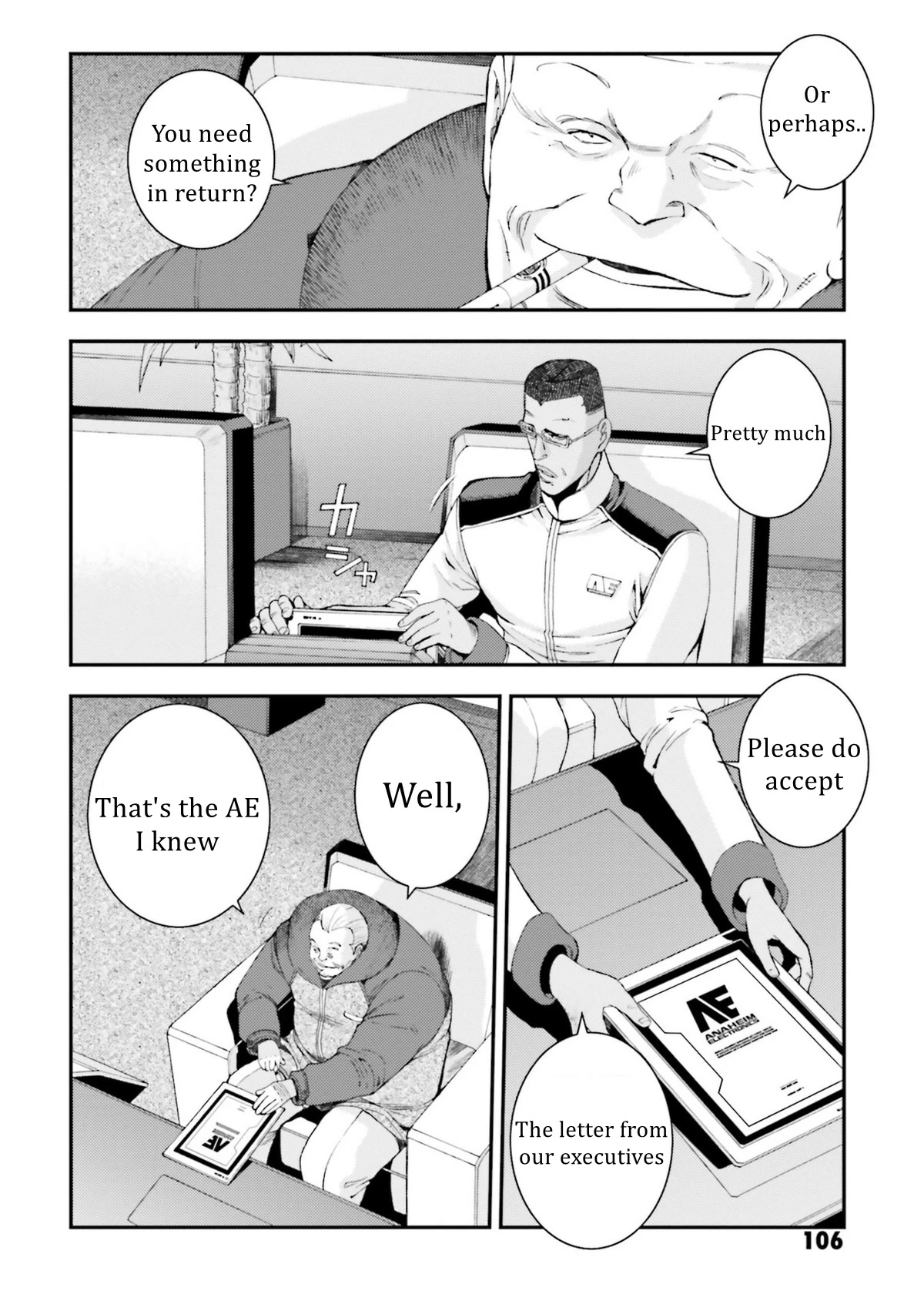 Kidou Senshi Gundam MSV-R: Johnny Ridden no Kikan Chapter 94 page 4 - Chapter 94: FEEL OUT