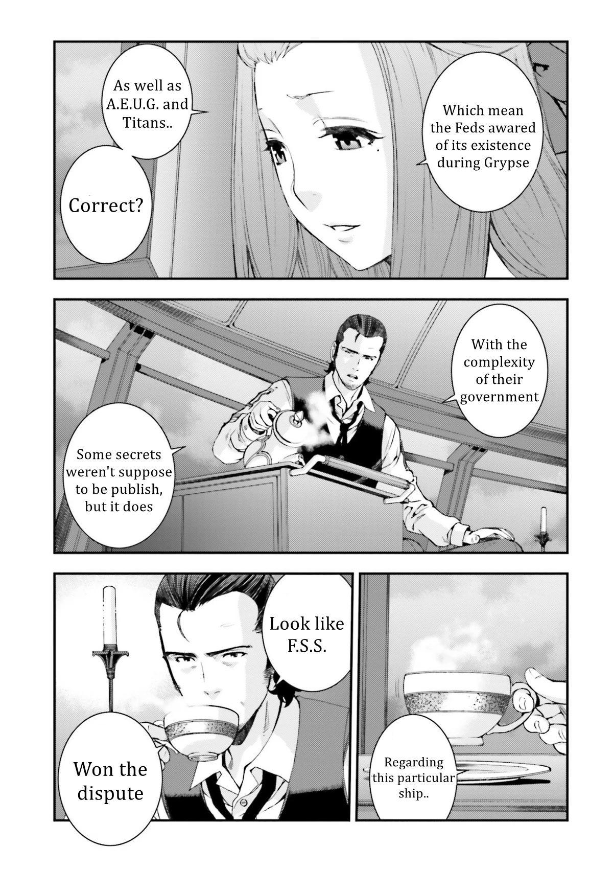 Kidou Senshi Gundam MSV-R: Johnny Ridden no Kikan Chapter 95 page 11 - Chapter 95: NOBLESSE OBLIGE