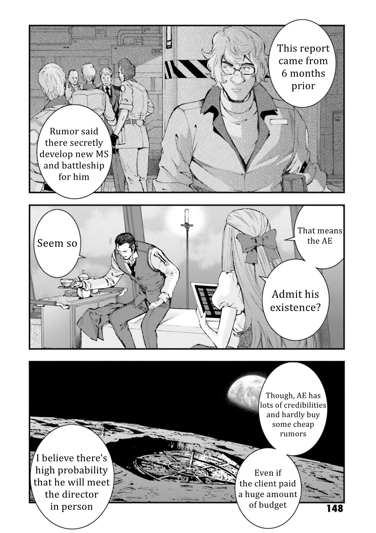 Kidou Senshi Gundam MSV-R: Johnny Ridden no Kikan Chapter 95 page 16 - Chapter 95: NOBLESSE OBLIGE