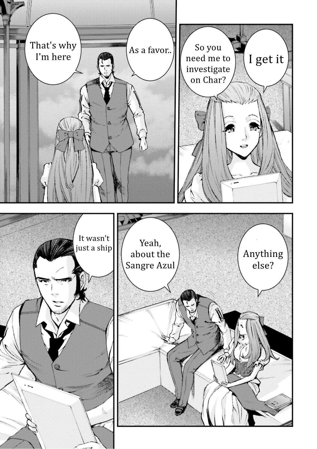 Kidou Senshi Gundam MSV-R: Johnny Ridden no Kikan Chapter 95 page 19 - Chapter 95: NOBLESSE OBLIGE