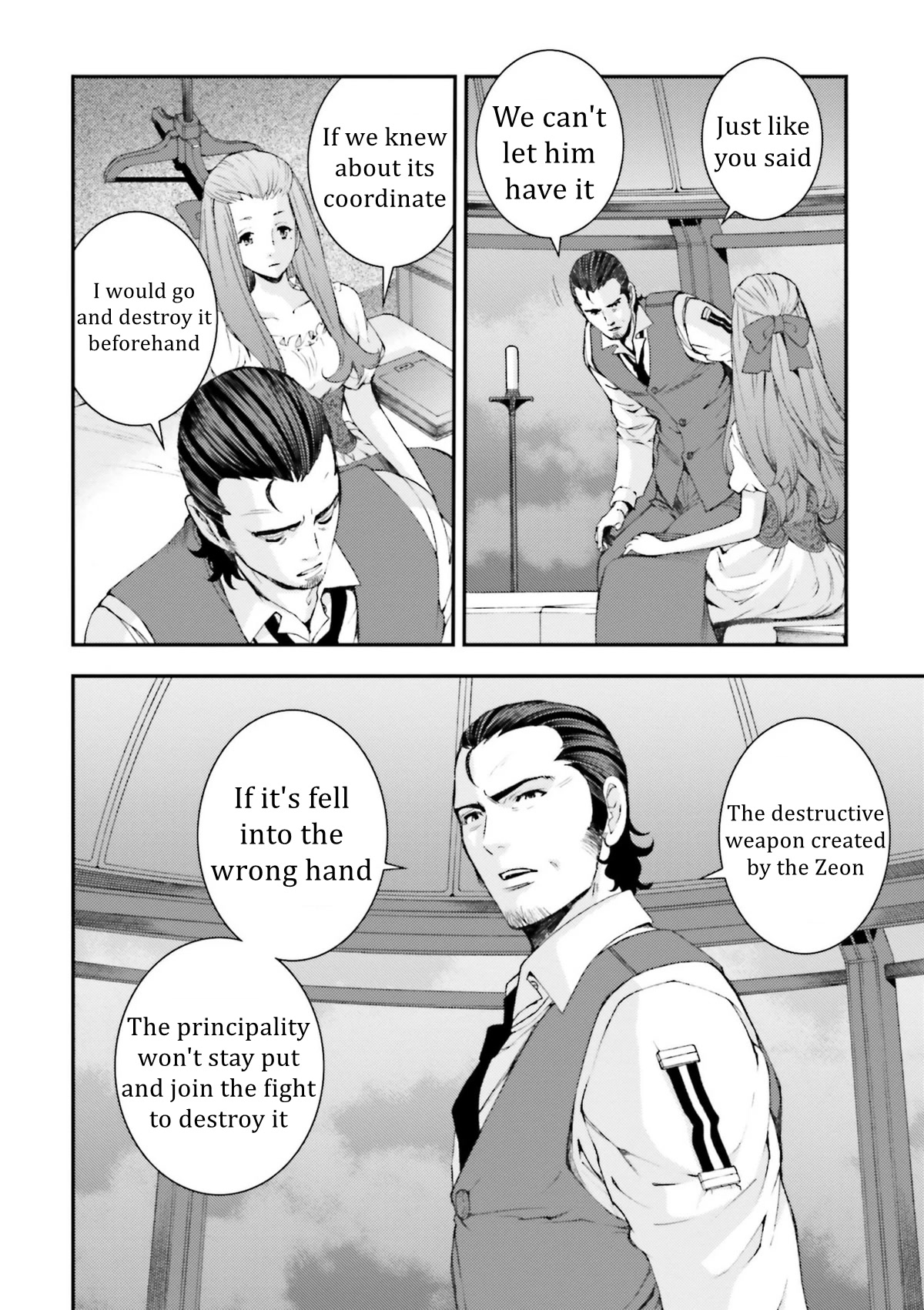 Kidou Senshi Gundam MSV-R: Johnny Ridden no Kikan Chapter 95 page 24 - Chapter 95: NOBLESSE OBLIGE