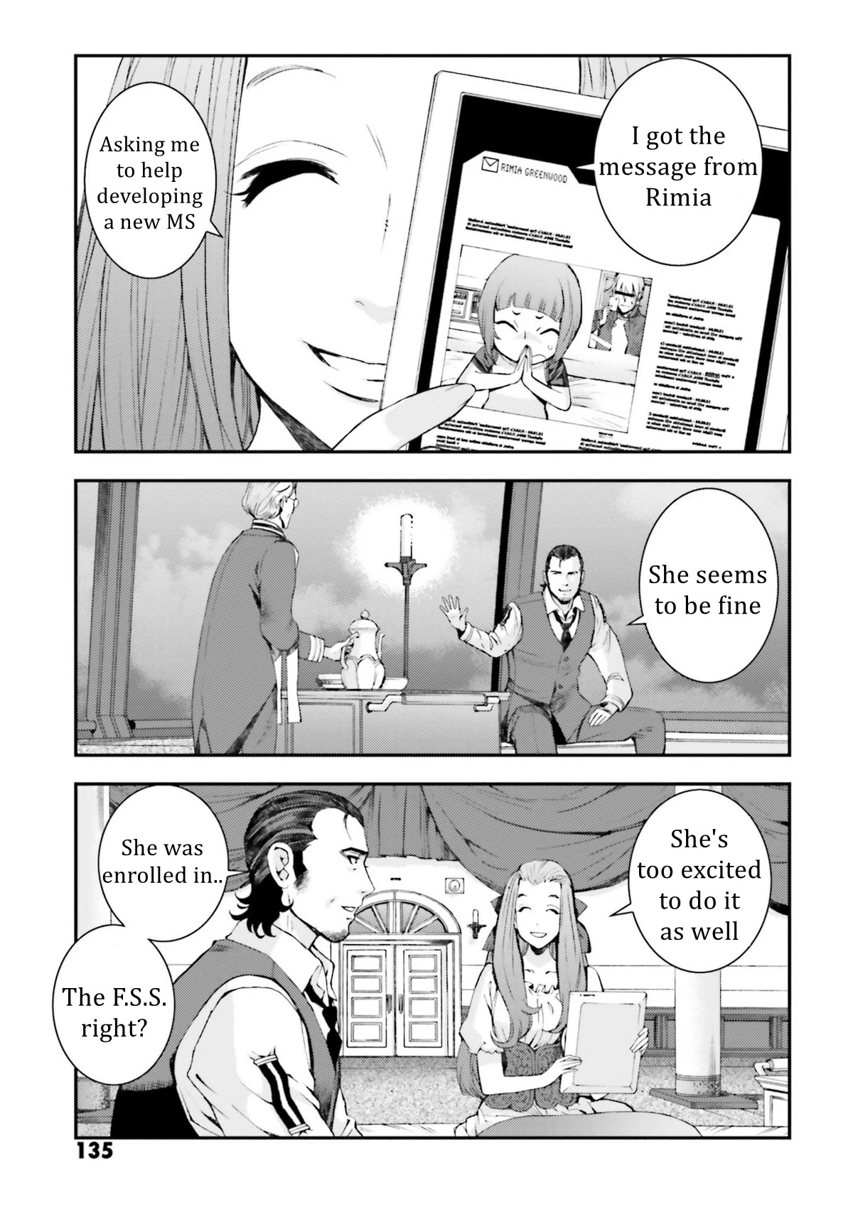 Kidou Senshi Gundam MSV-R: Johnny Ridden no Kikan Chapter 95 page 3 - Chapter 95: NOBLESSE OBLIGE