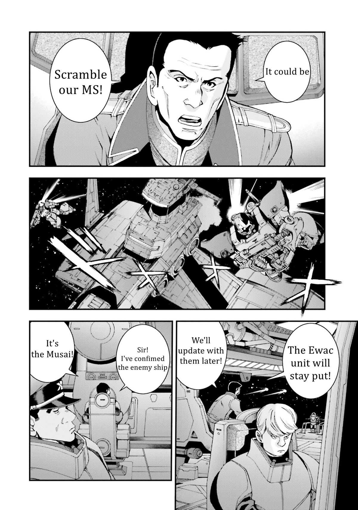Kidou Senshi Gundam MSV-R: Johnny Ridden no Kikan Chapter 96 page 10 - Chapter 96: WATERSHED