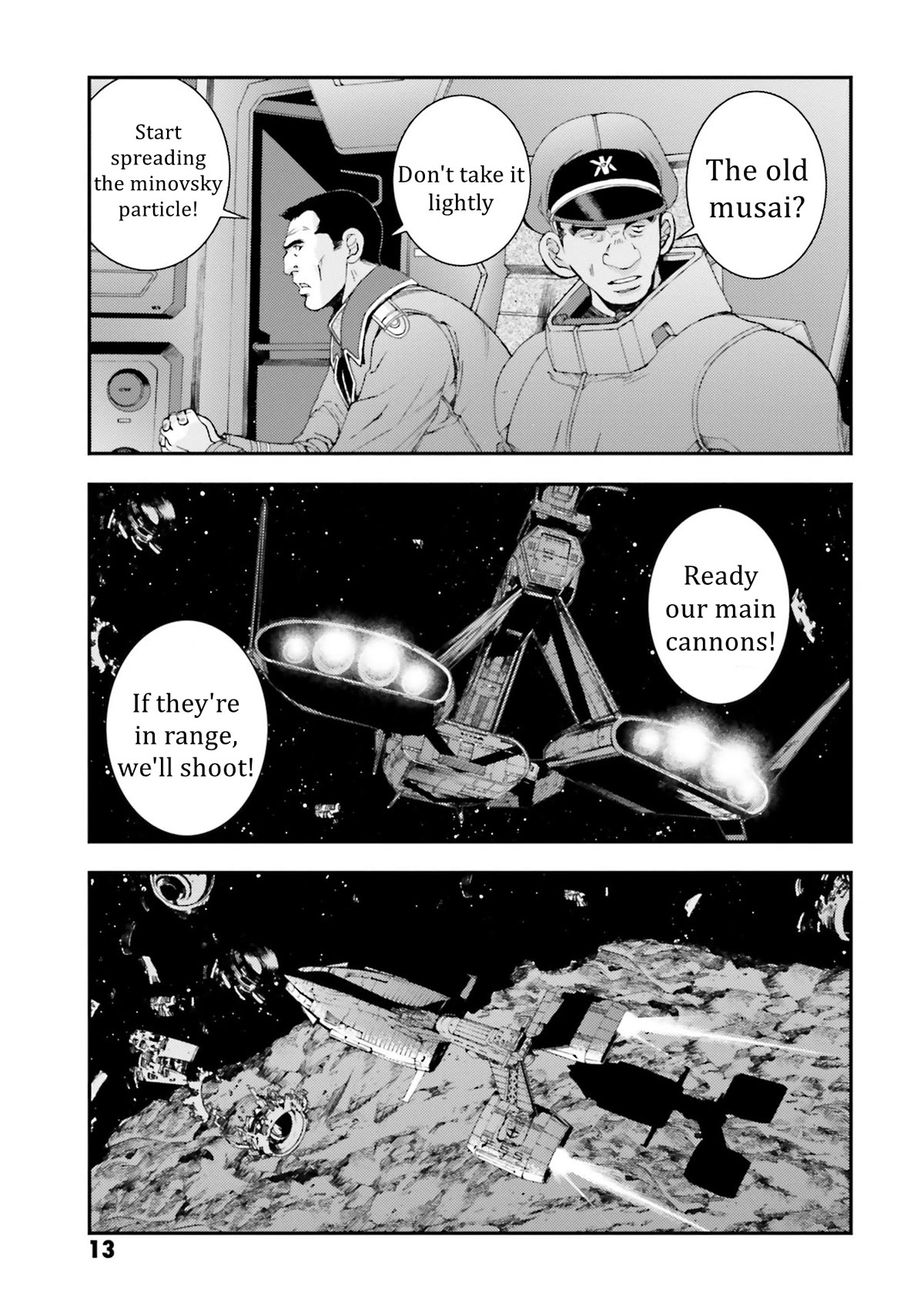 Kidou Senshi Gundam MSV-R: Johnny Ridden no Kikan Chapter 96 page 11 - Chapter 96: WATERSHED