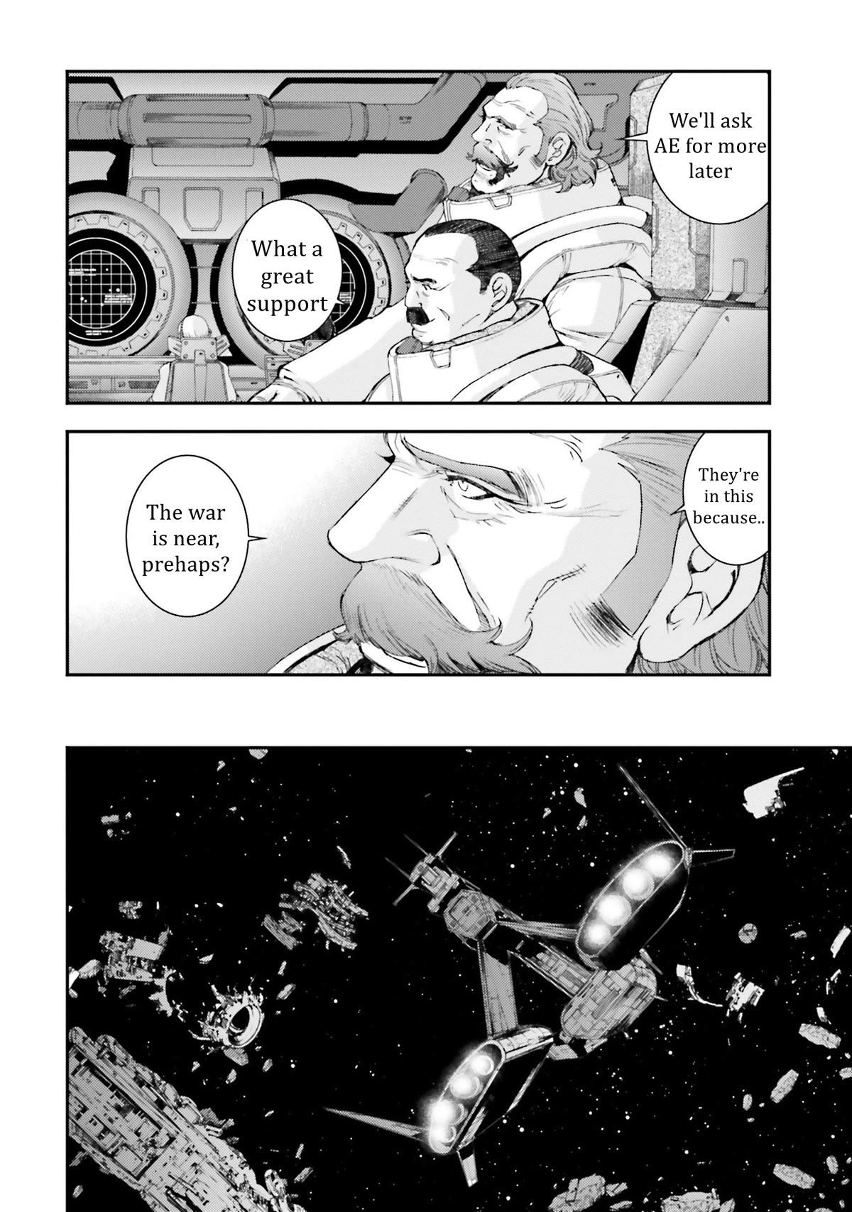 Kidou Senshi Gundam MSV-R: Johnny Ridden no Kikan Chapter 96 page 20 - Chapter 96: WATERSHED