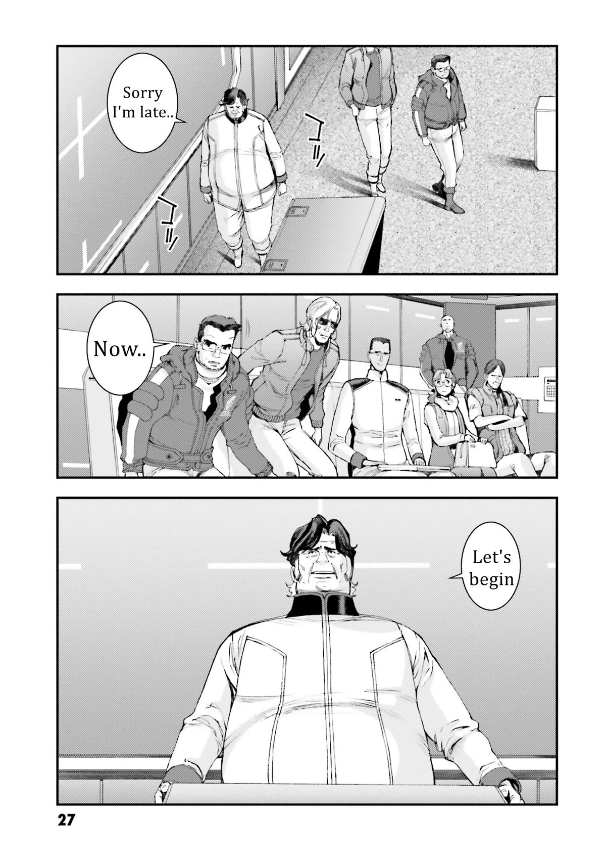 Kidou Senshi Gundam MSV-R: Johnny Ridden no Kikan Chapter 96 page 25 - Chapter 96: WATERSHED