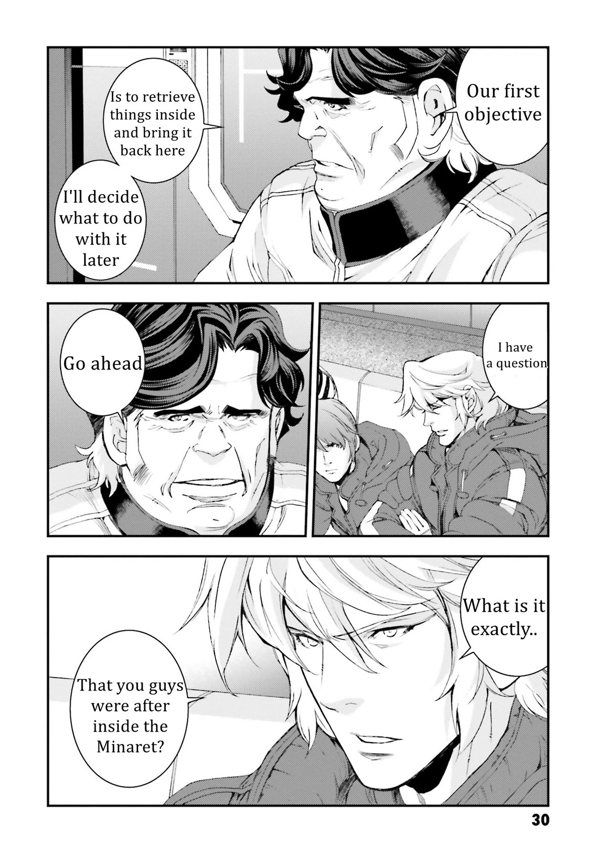 Kidou Senshi Gundam MSV-R: Johnny Ridden no Kikan Chapter 96 page 28 - Chapter 96: WATERSHED