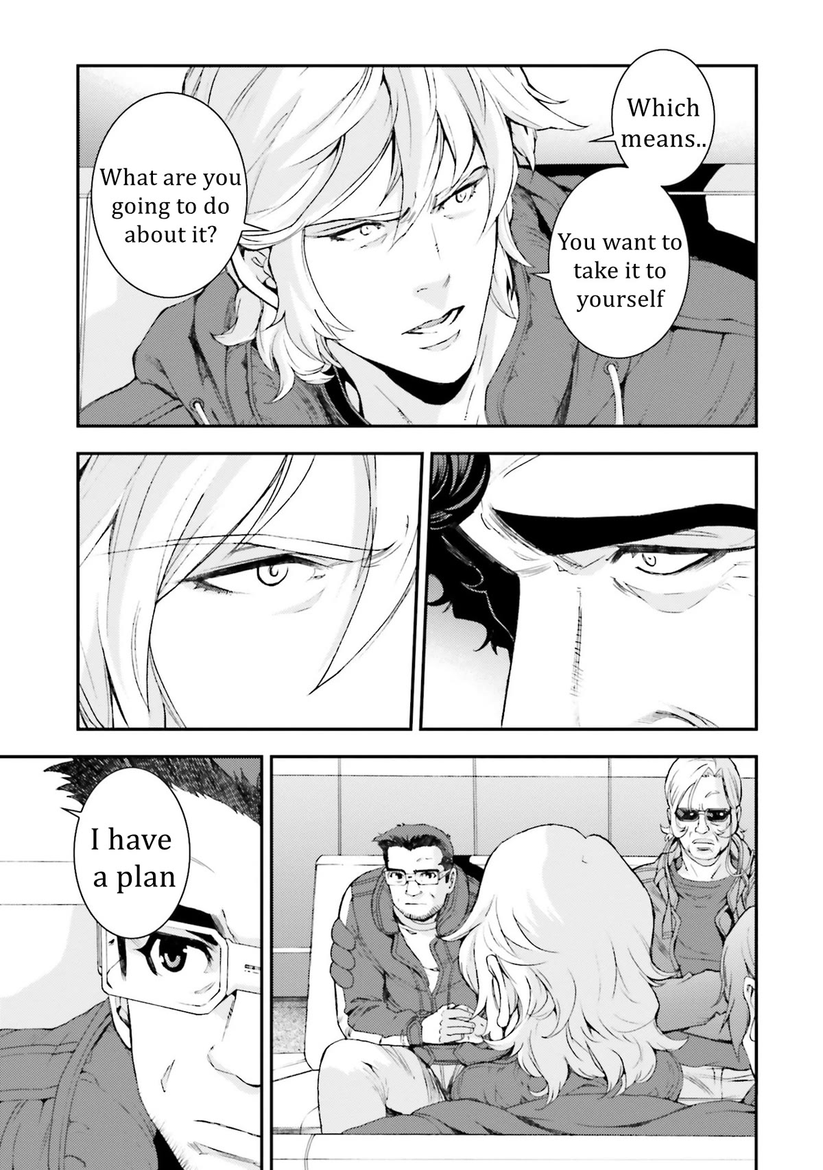 Kidou Senshi Gundam MSV-R: Johnny Ridden no Kikan Chapter 96 page 31 - Chapter 96: WATERSHED