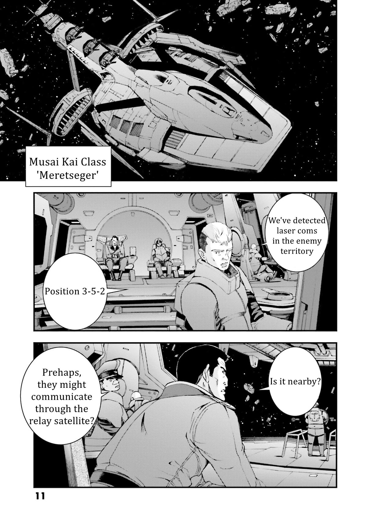 Kidou Senshi Gundam MSV-R: Johnny Ridden no Kikan Chapter 96 page 9 - Chapter 96: WATERSHED