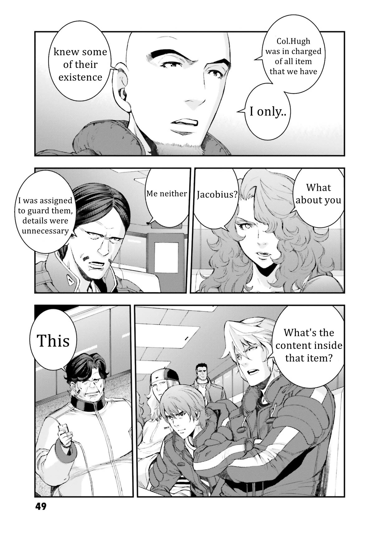 Kidou Senshi Gundam MSV-R: Johnny Ridden no Kikan Chapter 97 page 13 - Chapter 97: THE NAME OF THE KEY