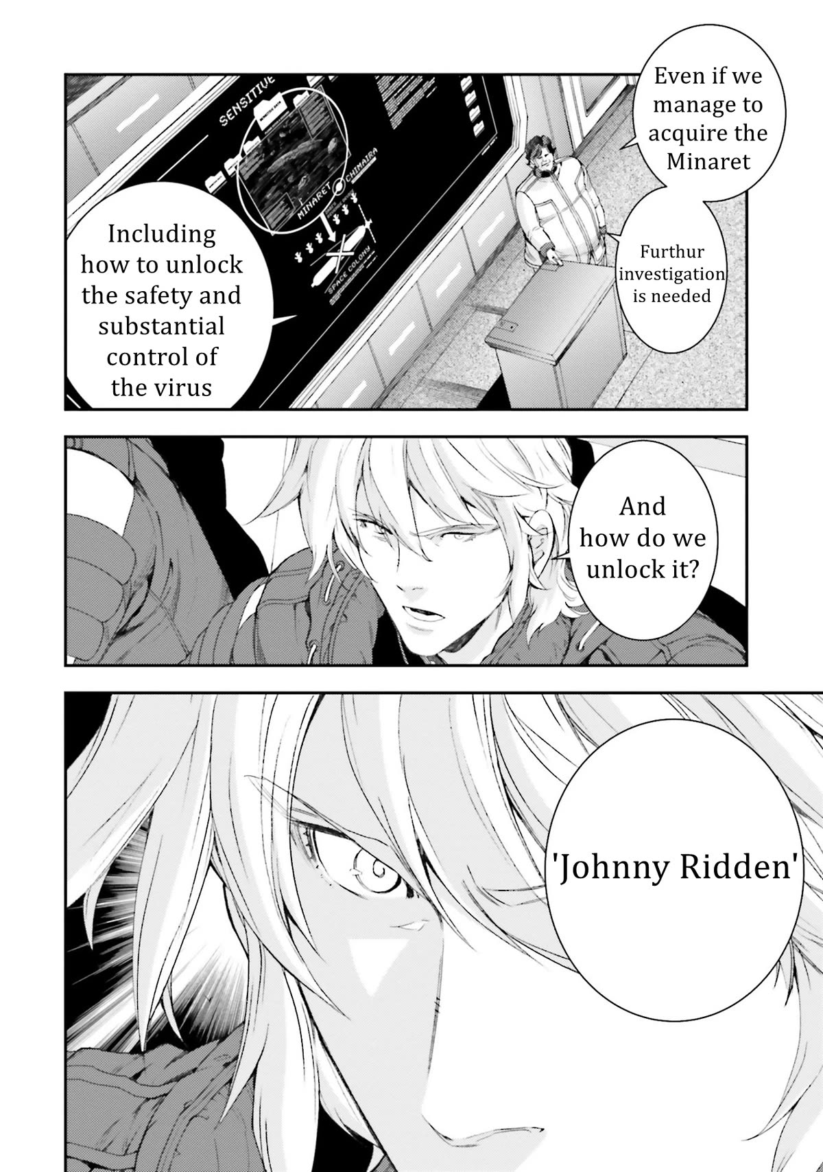 Kidou Senshi Gundam MSV-R: Johnny Ridden no Kikan Chapter 97 page 24 - Chapter 97: THE NAME OF THE KEY