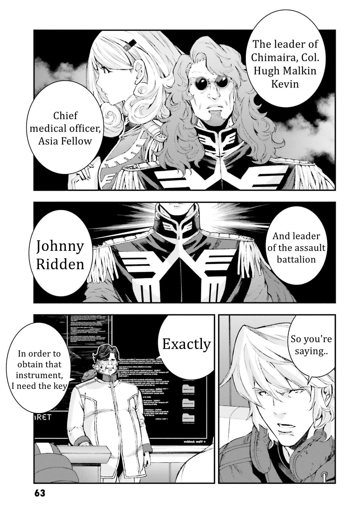Kidou Senshi Gundam MSV-R: Johnny Ridden no Kikan Chapter 97 page 27 - Chapter 97: THE NAME OF THE KEY