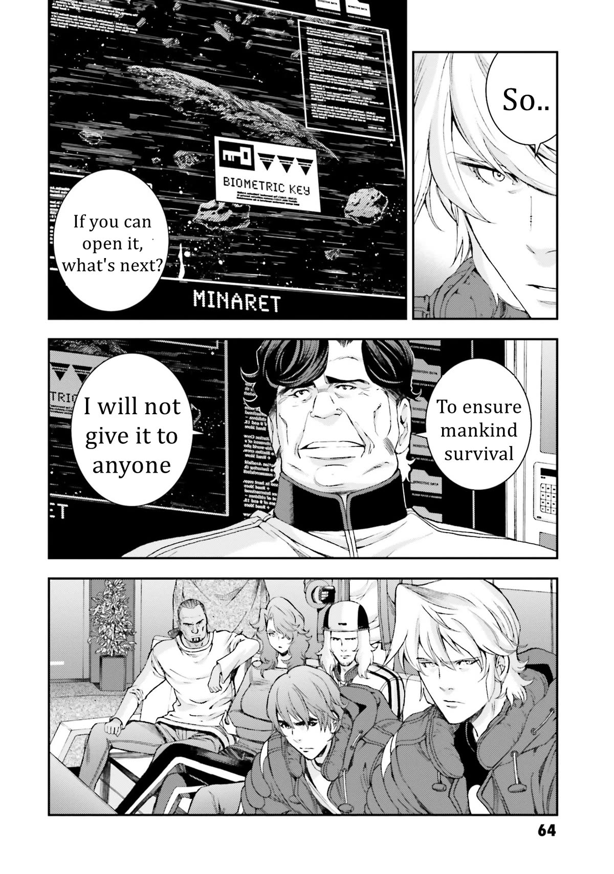 Kidou Senshi Gundam MSV-R: Johnny Ridden no Kikan Chapter 97 page 28 - Chapter 97: THE NAME OF THE KEY