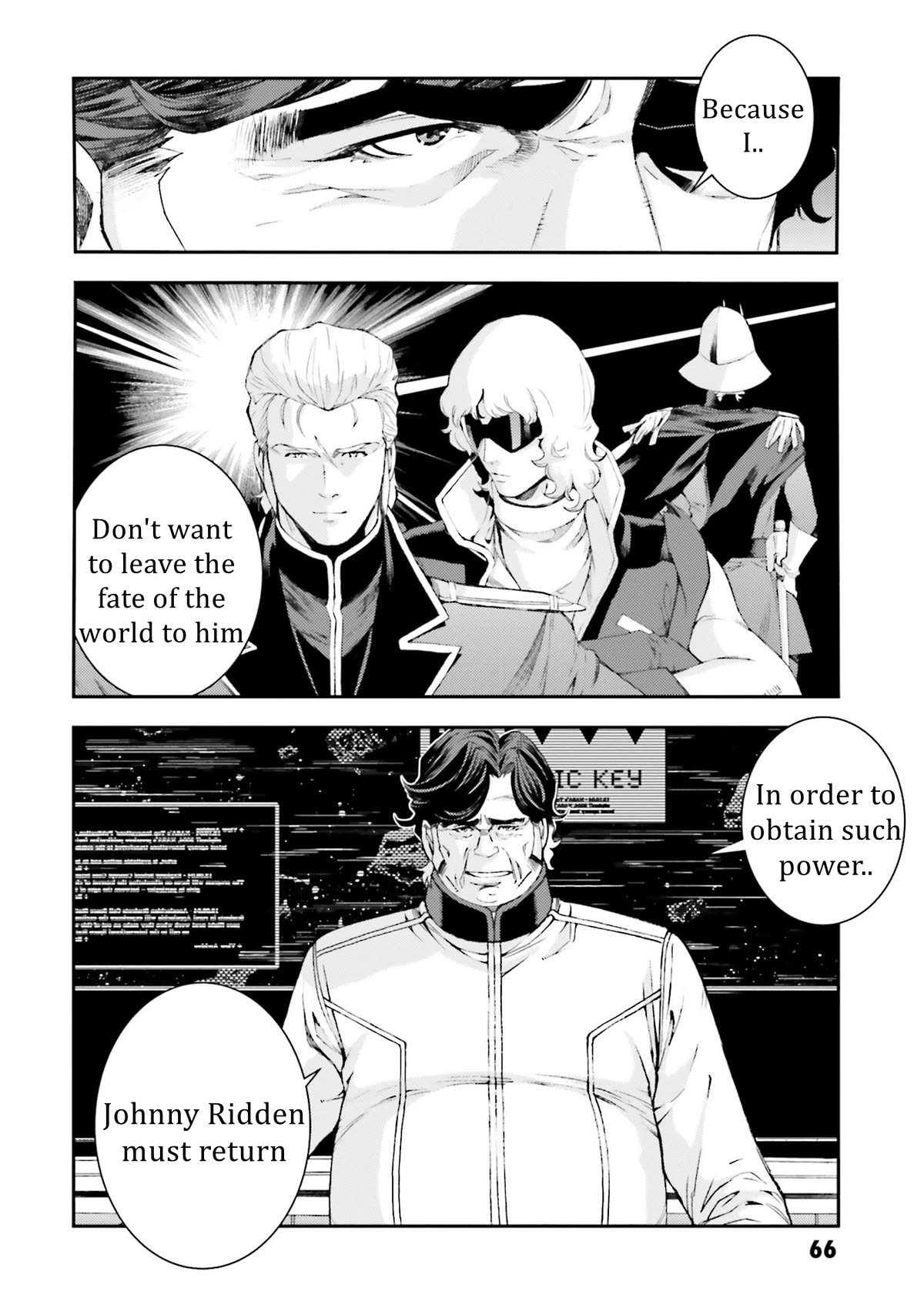 Kidou Senshi Gundam MSV-R: Johnny Ridden no Kikan Chapter 97 page 30 - Chapter 97: THE NAME OF THE KEY