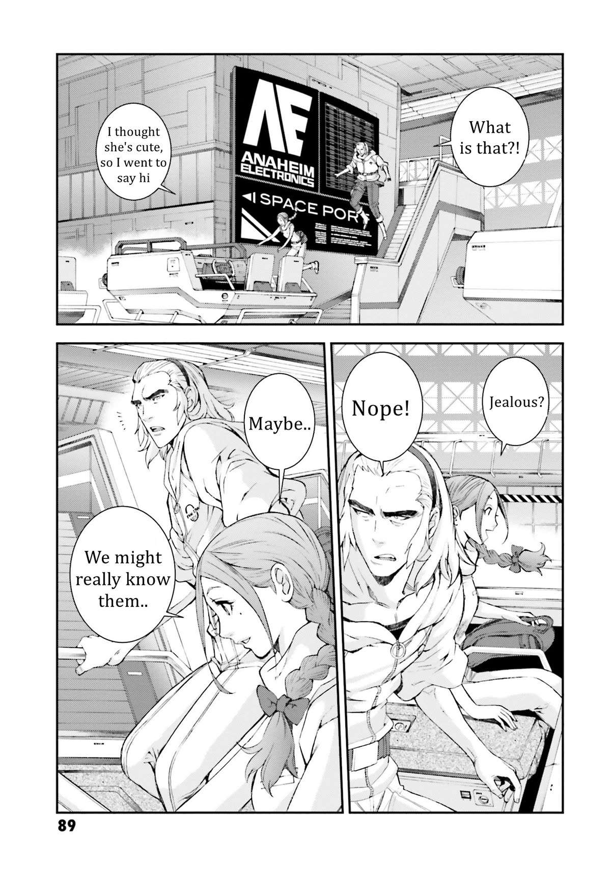 Kidou Senshi Gundam MSV-R: Johnny Ridden no Kikan Chapter 98 page 23 - Chapter 98: THE FAMILY