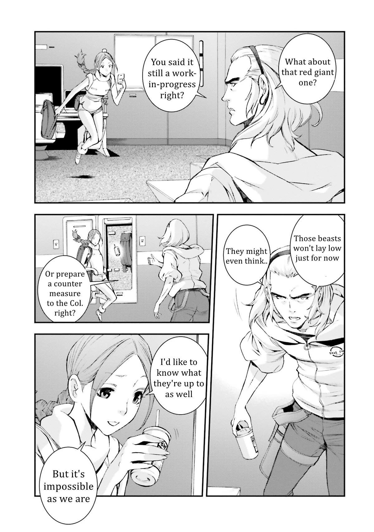Kidou Senshi Gundam MSV-R: Johnny Ridden no Kikan Chapter 98 page 5 - Chapter 98: THE FAMILY