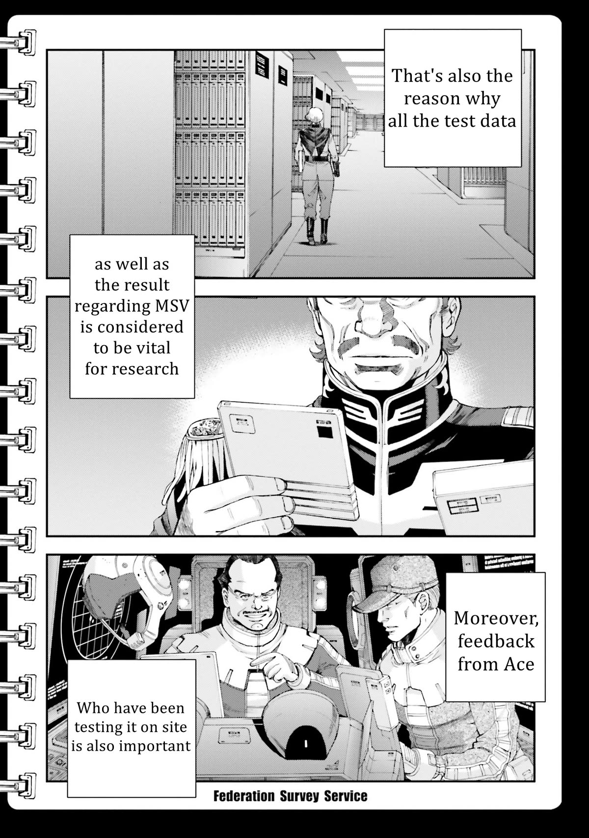 Kidou Senshi Gundam MSV-R: Johnny Ridden no Kikan Chapter 99 page 10 - Chapter 99: THE DATABASE
