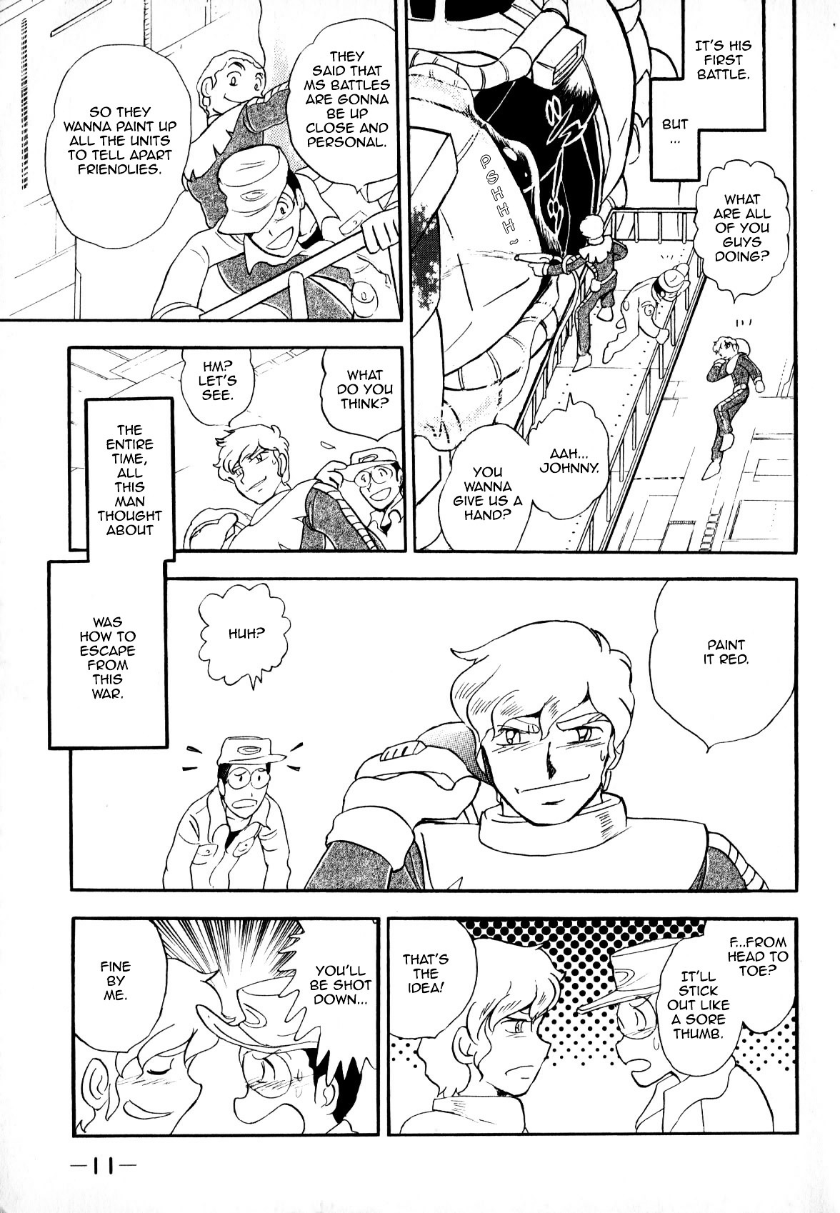 Kidou Senshi Gundam MSV Senki Johnny Ridden Chapter 0 page 11 - Chapter 0