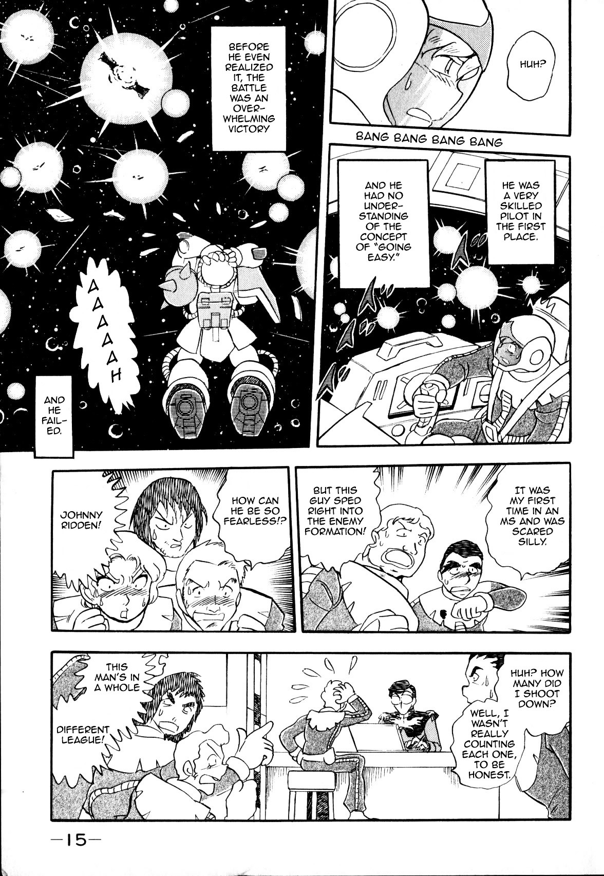 Kidou Senshi Gundam MSV Senki Johnny Ridden Chapter 0 page 15 - Chapter 0