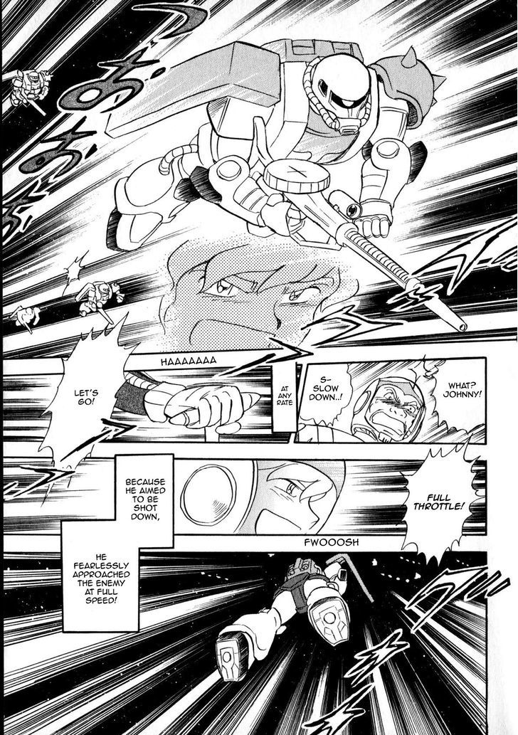 Kidou Senshi Gundam MSV Senki Johnny Ridden Chapter 1 page 13 - Chapter 1