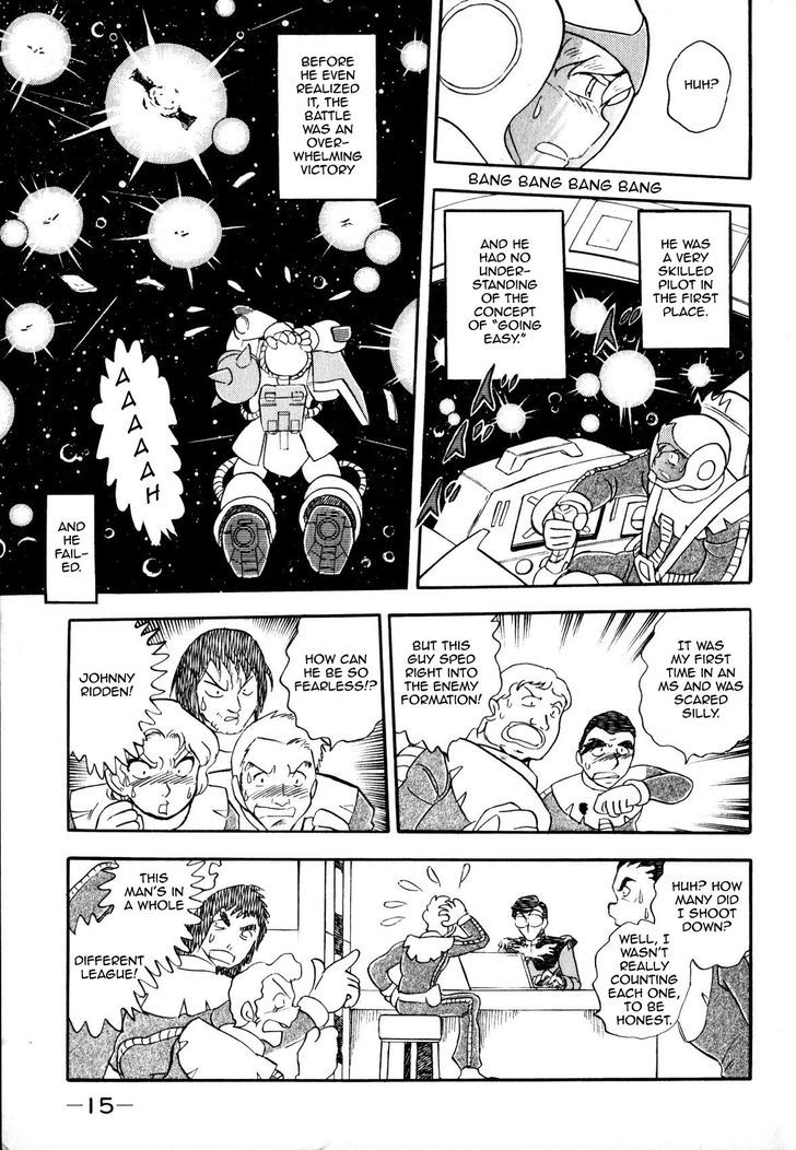 Kidou Senshi Gundam MSV Senki Johnny Ridden Chapter 1 page 15 - Chapter 1