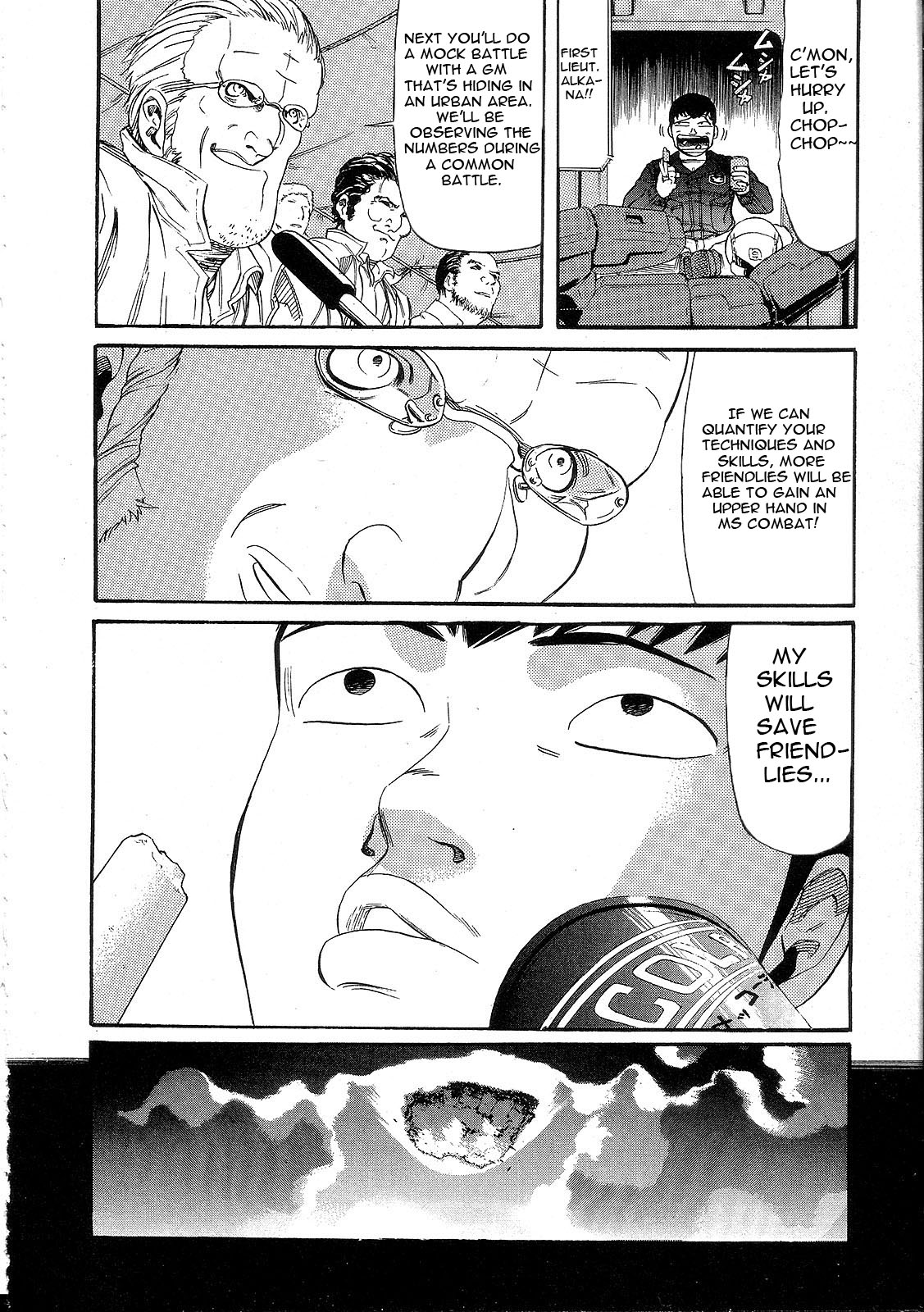 Kidou Senshi Gundam: Orera Renpou Gurentai Chapter 10 page 15 - Chapter 10: Hells Bells