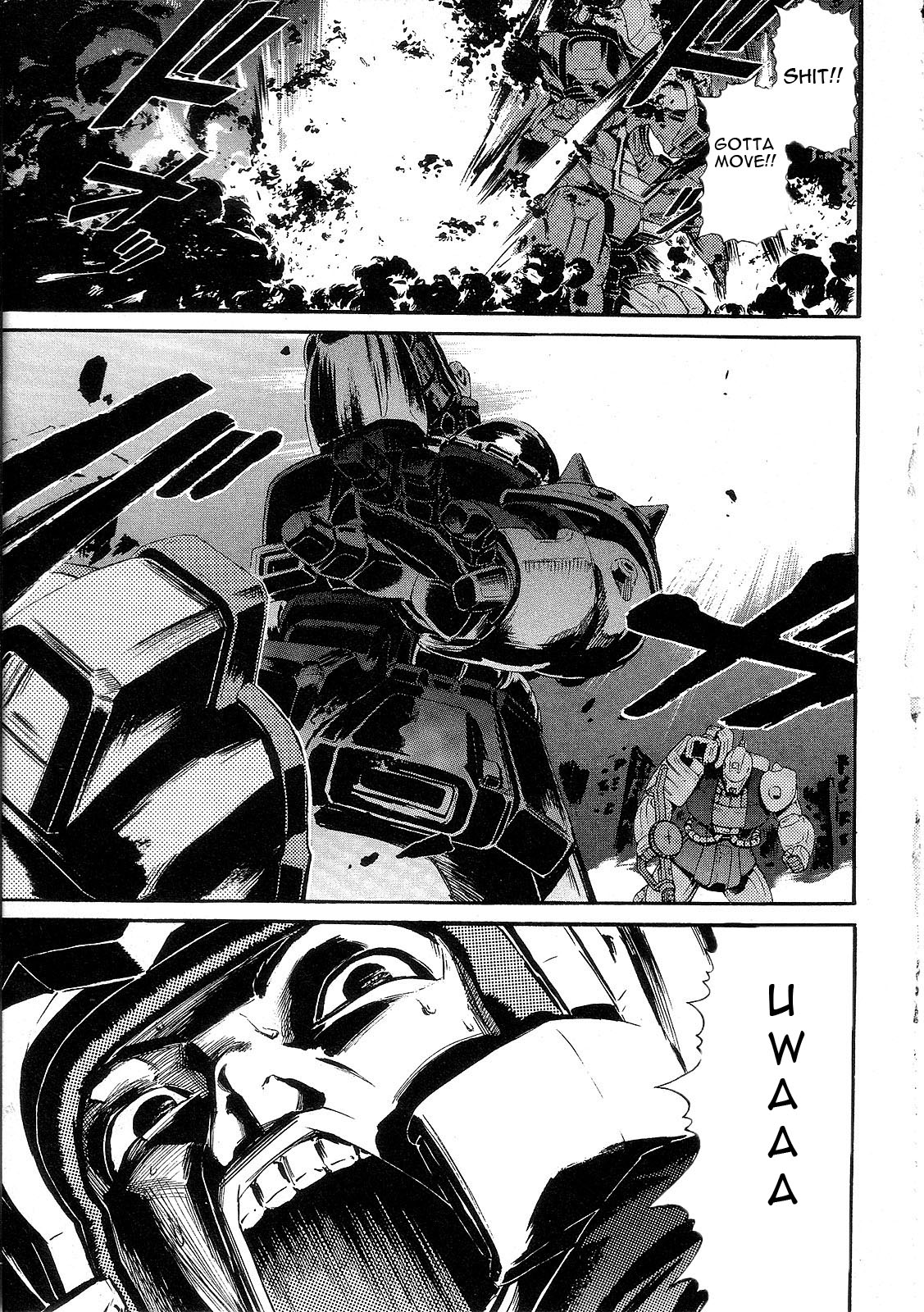 Kidou Senshi Gundam: Orera Renpou Gurentai Chapter 10 page 32 - Chapter 10: Hells Bells