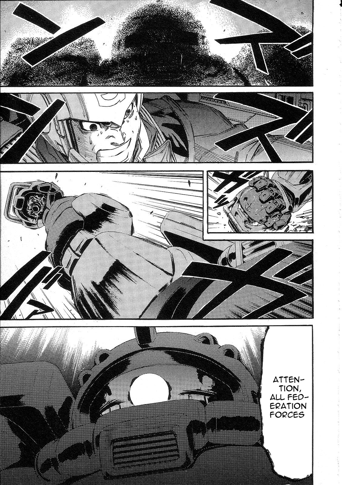 Kidou Senshi Gundam: Orera Renpou Gurentai Chapter 10 page 35 - Chapter 10: Hells Bells
