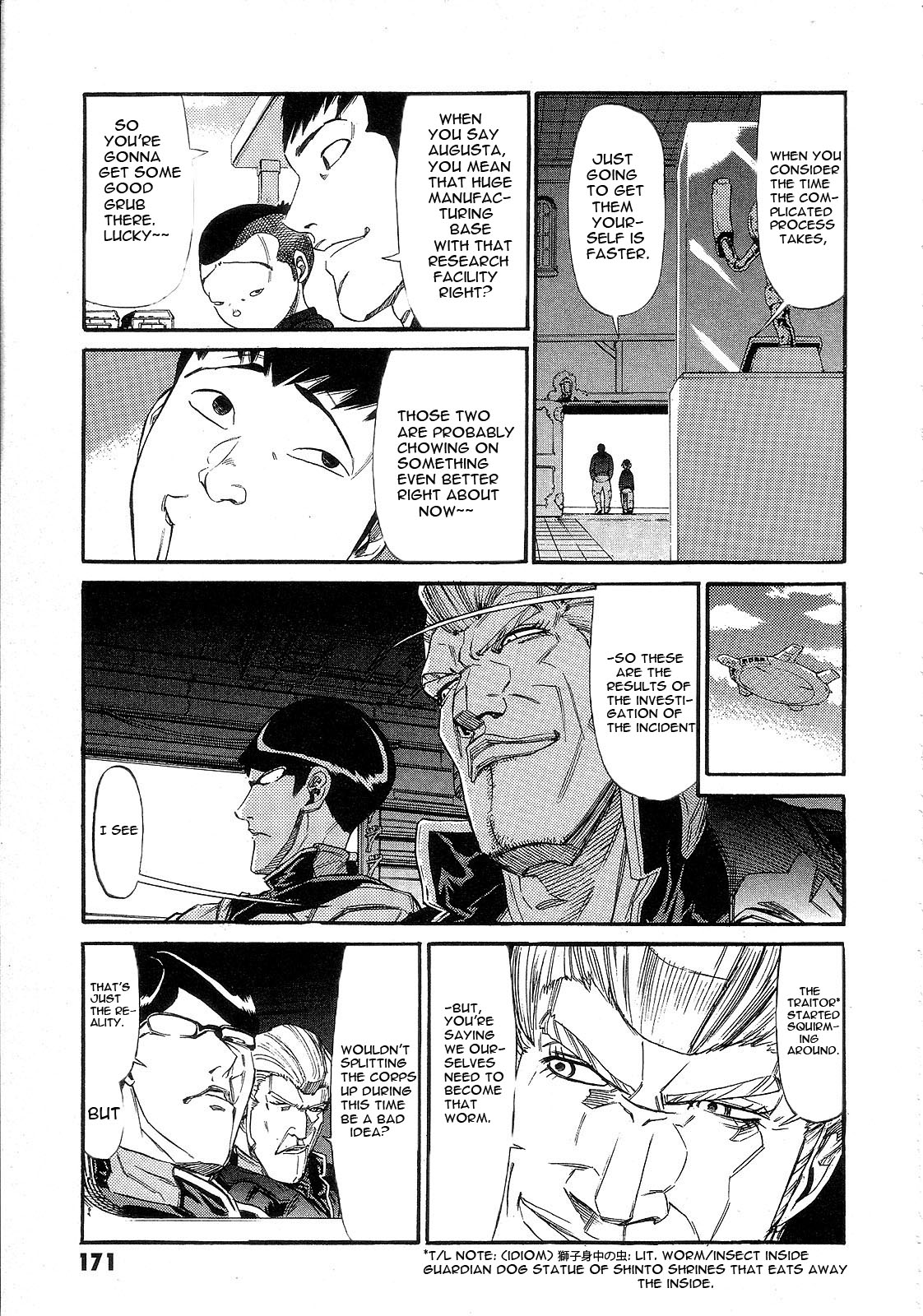Kidou Senshi Gundam: Orera Renpou Gurentai Chapter 10 page 8 - Chapter 10: Hells Bells