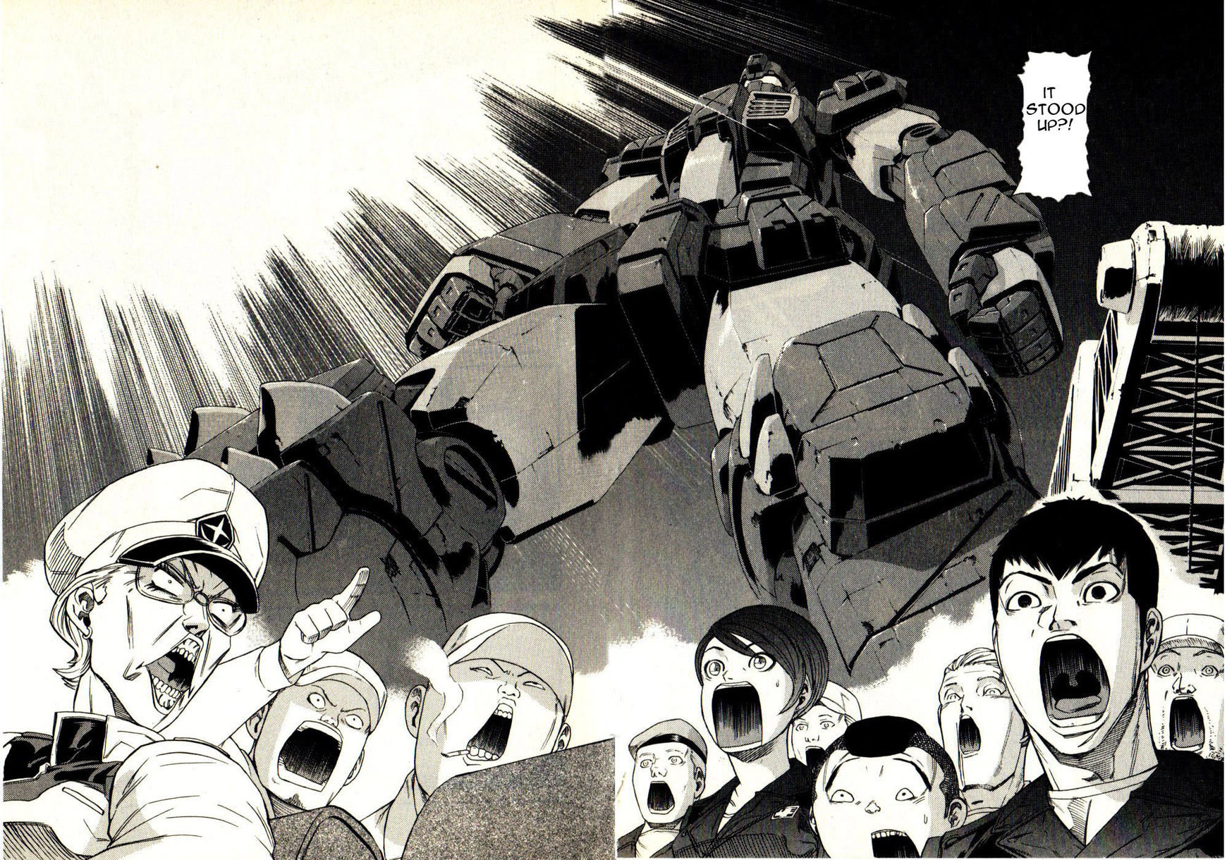 Kidou Senshi Gundam: Orera Renpou Gurentai Chapter 13 page 35 - Chapter 13
