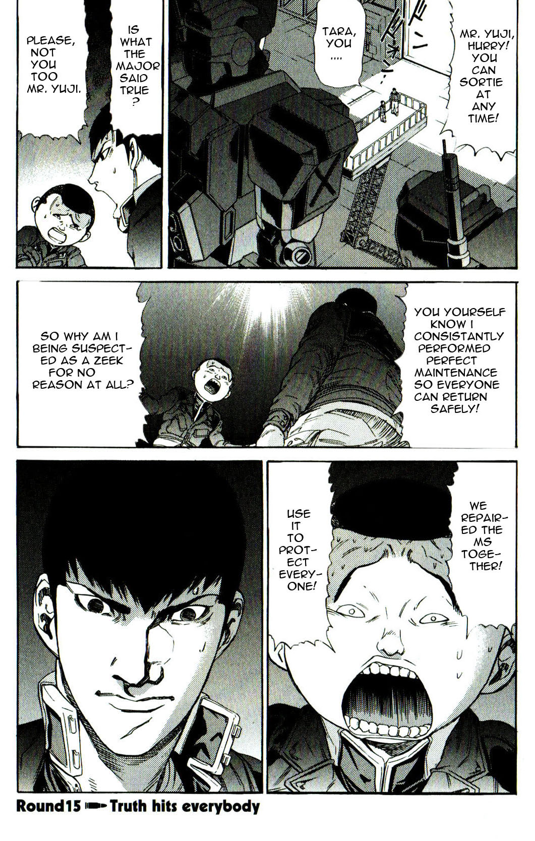 Kidou Senshi Gundam: Orera Renpou Gurentai Chapter 15 page 1 - Chapter 15: Truth Hits Everybody