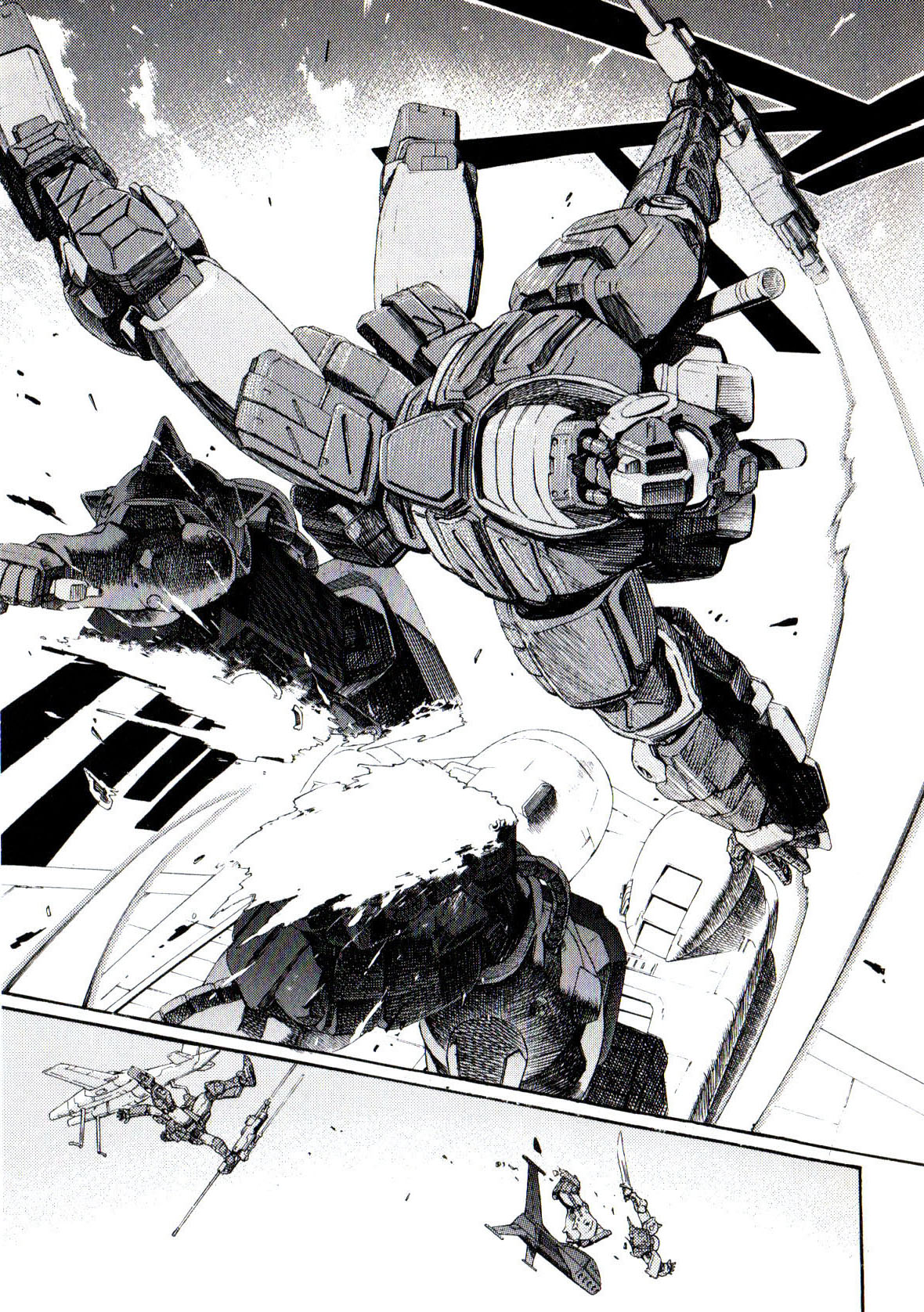Kidou Senshi Gundam: Orera Renpou Gurentai Chapter 15 page 36 - Chapter 15: Truth Hits Everybody