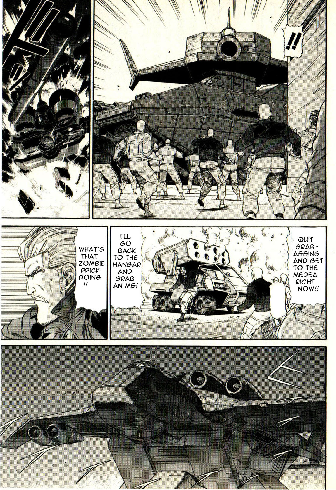 Kidou Senshi Gundam: Orera Renpou Gurentai Chapter 15 page 4 - Chapter 15: Truth Hits Everybody