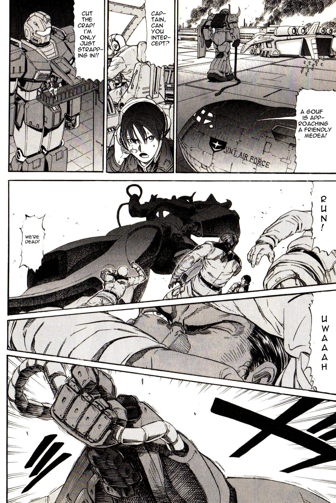 Kidou Senshi Gundam: Orera Renpou Gurentai Chapter 15 page 9 - Chapter 15: Truth Hits Everybody