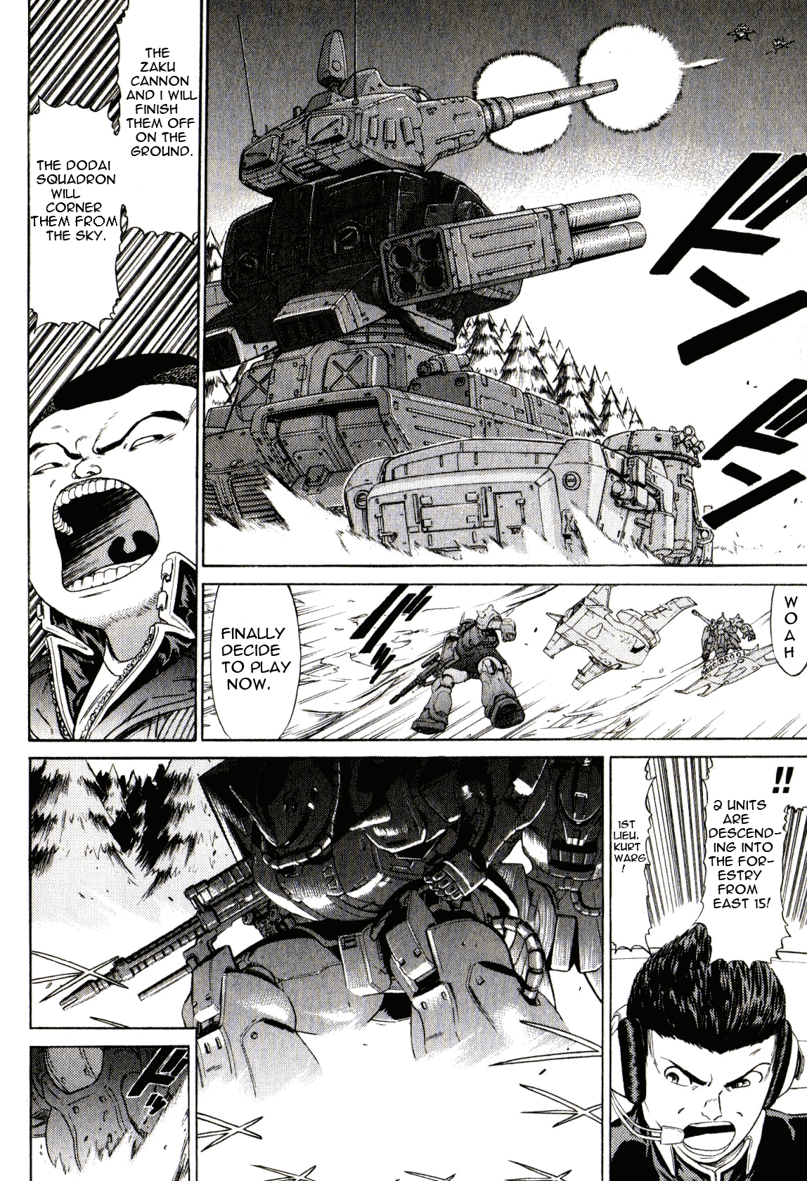Kidou Senshi Gundam: Orera Renpou Gurentai Chapter 16 page 10 - Chapter 16: Angel with the Scabbed Wings