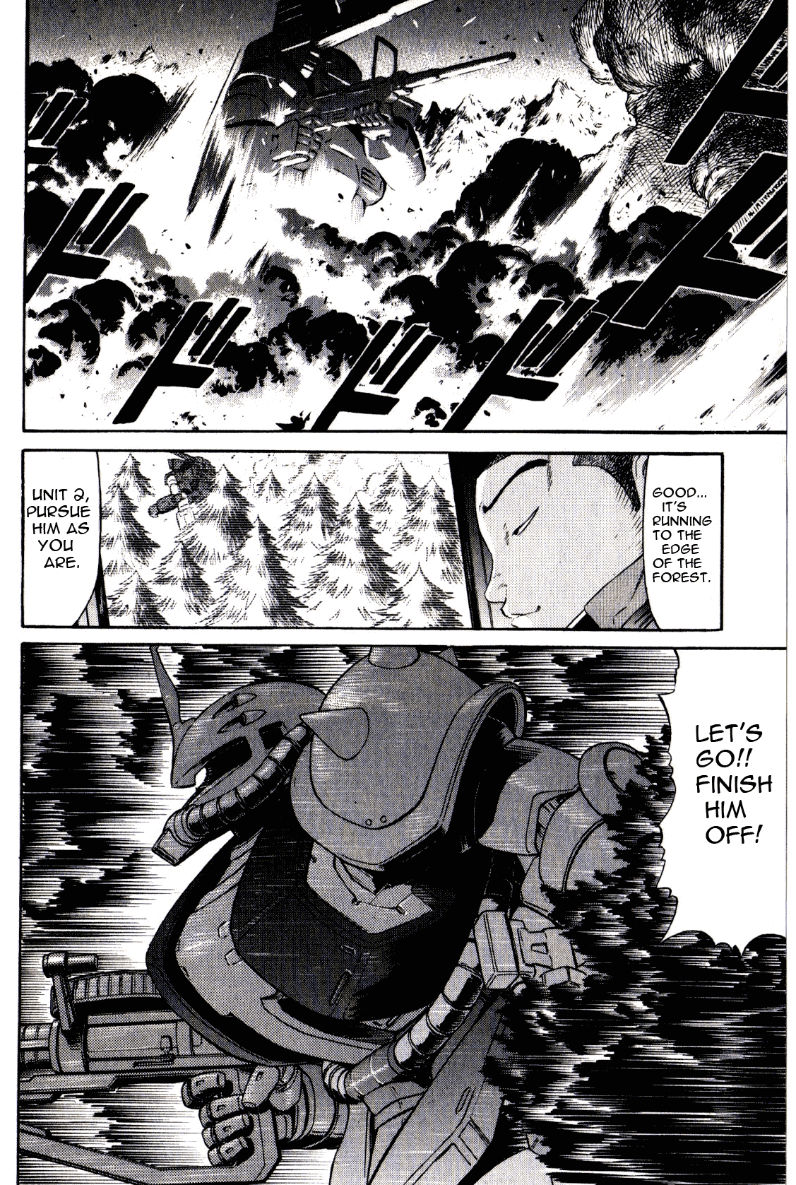 Kidou Senshi Gundam: Orera Renpou Gurentai Chapter 16 page 12 - Chapter 16: Angel with the Scabbed Wings