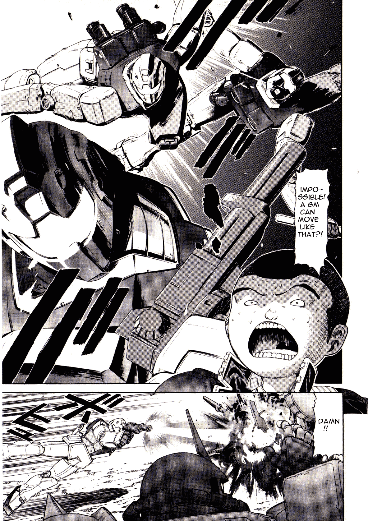 Kidou Senshi Gundam: Orera Renpou Gurentai Chapter 16 page 21 - Chapter 16: Angel with the Scabbed Wings