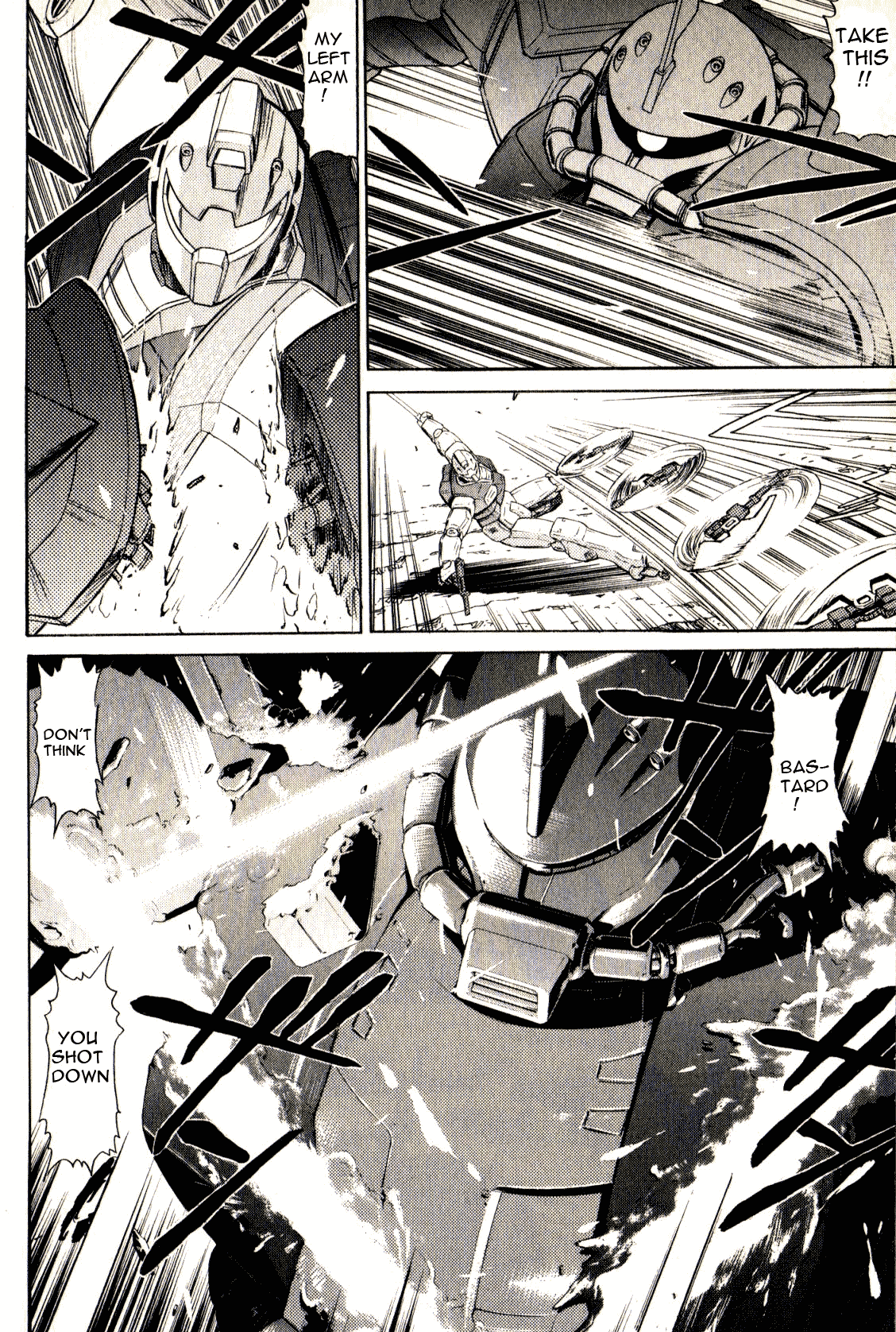Kidou Senshi Gundam: Orera Renpou Gurentai Chapter 16 page 22 - Chapter 16: Angel with the Scabbed Wings