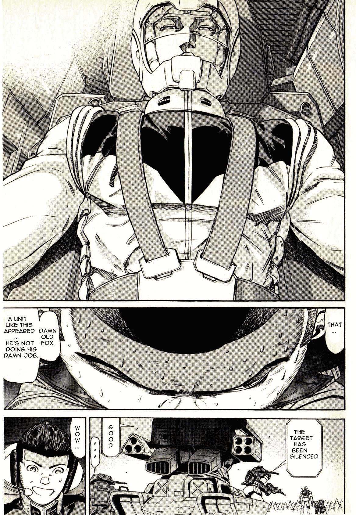 Kidou Senshi Gundam: Orera Renpou Gurentai Chapter 16 page 25 - Chapter 16: Angel with the Scabbed Wings