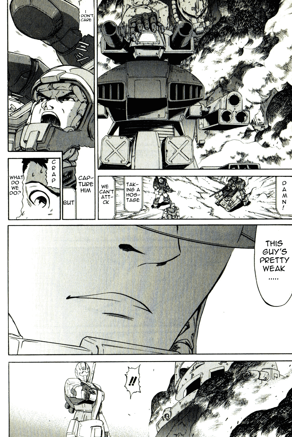 Kidou Senshi Gundam: Orera Renpou Gurentai Chapter 16 page 28 - Chapter 16: Angel with the Scabbed Wings