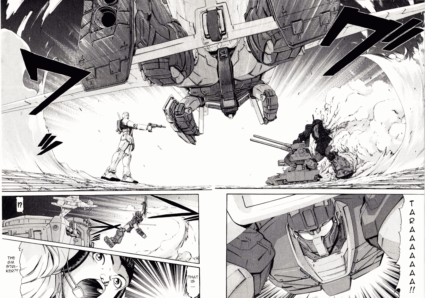 Kidou Senshi Gundam: Orera Renpou Gurentai Chapter 16 page 30 - Chapter 16: Angel with the Scabbed Wings