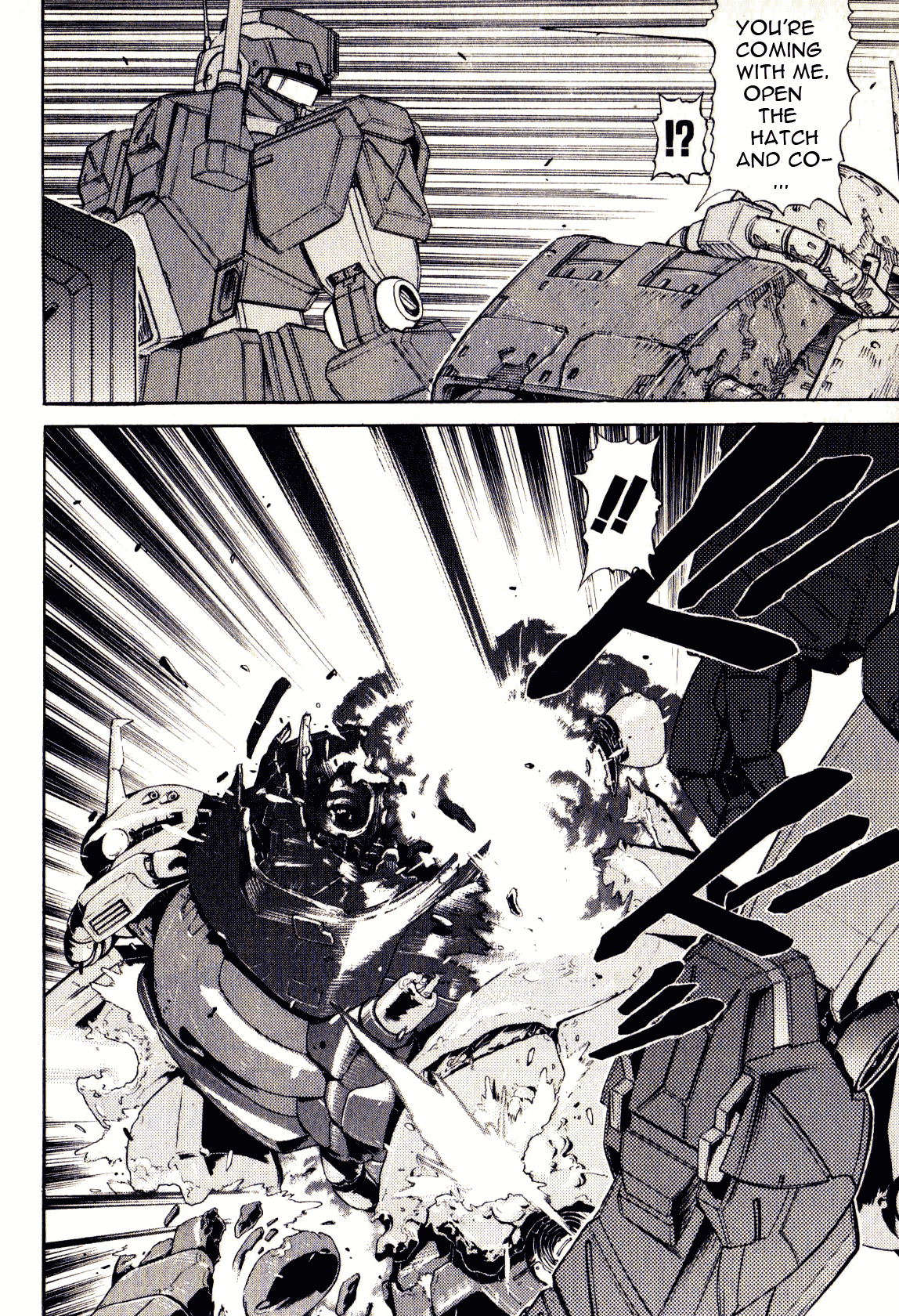 Kidou Senshi Gundam: Orera Renpou Gurentai Chapter 16 page 33 - Chapter 16: Angel with the Scabbed Wings